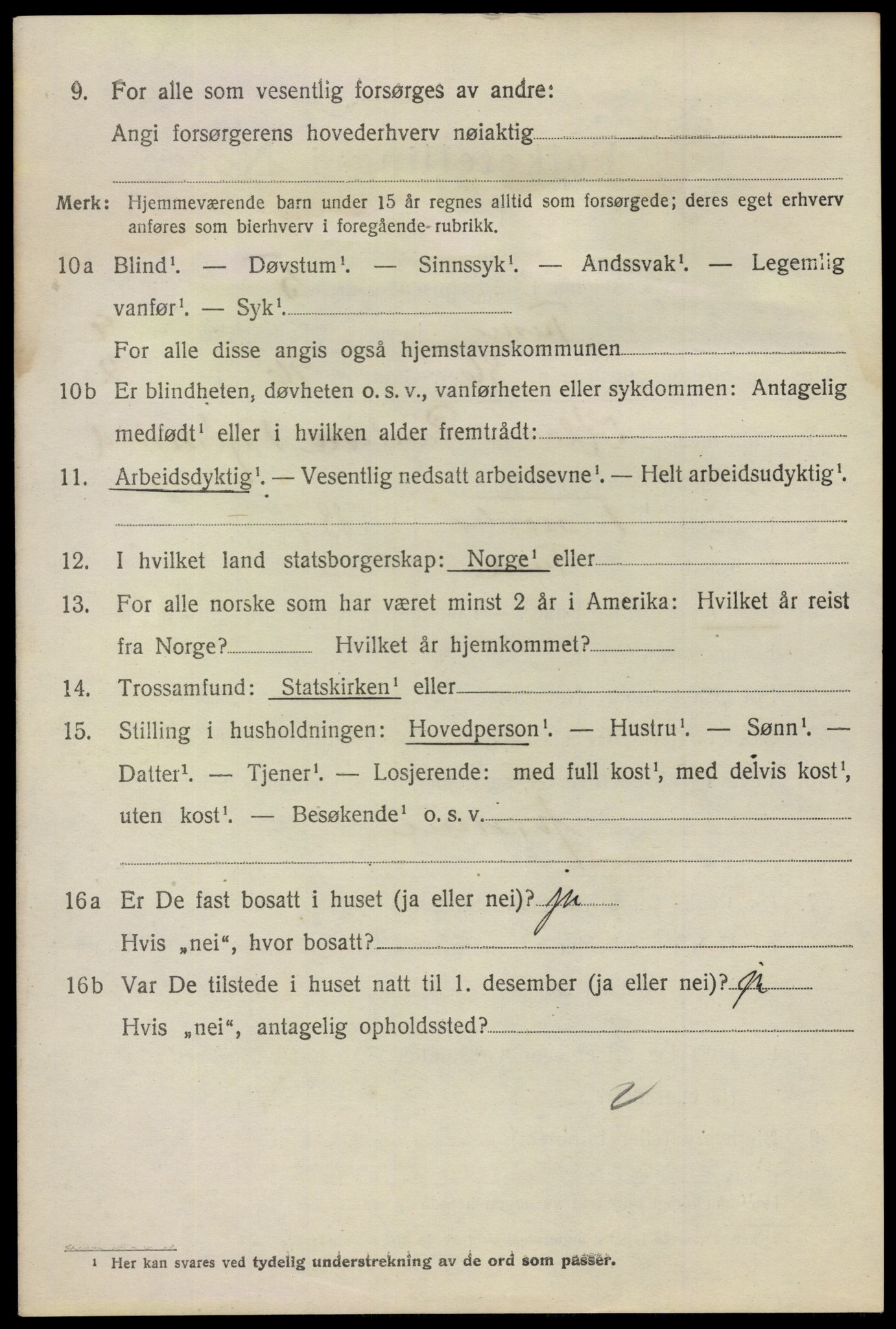 SAO, 1920 census for Tune, 1920, p. 10679