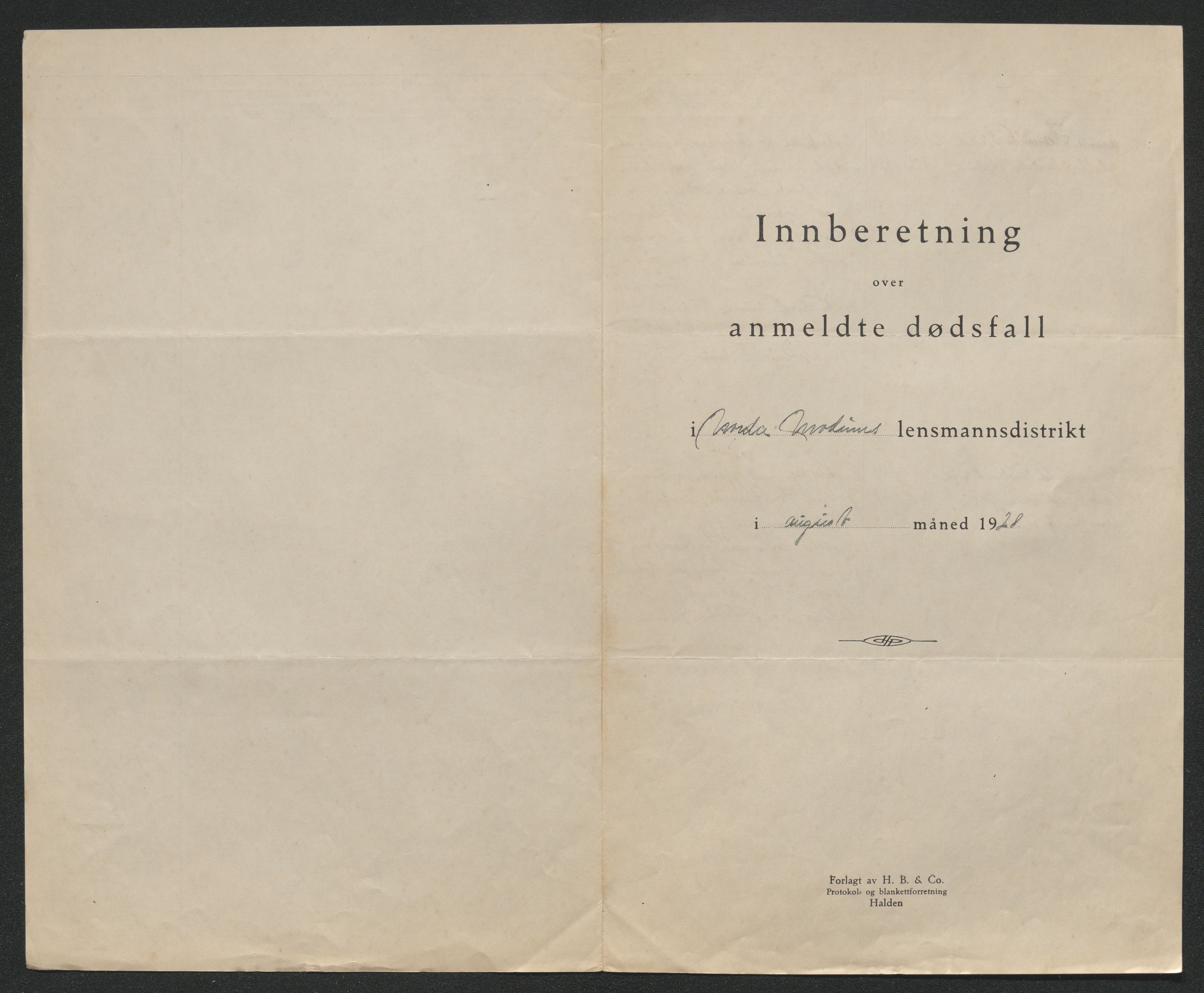 Eiker, Modum og Sigdal sorenskriveri, AV/SAKO-A-123/H/Ha/Hab/L0045: Dødsfallsmeldinger, 1928-1929, p. 394