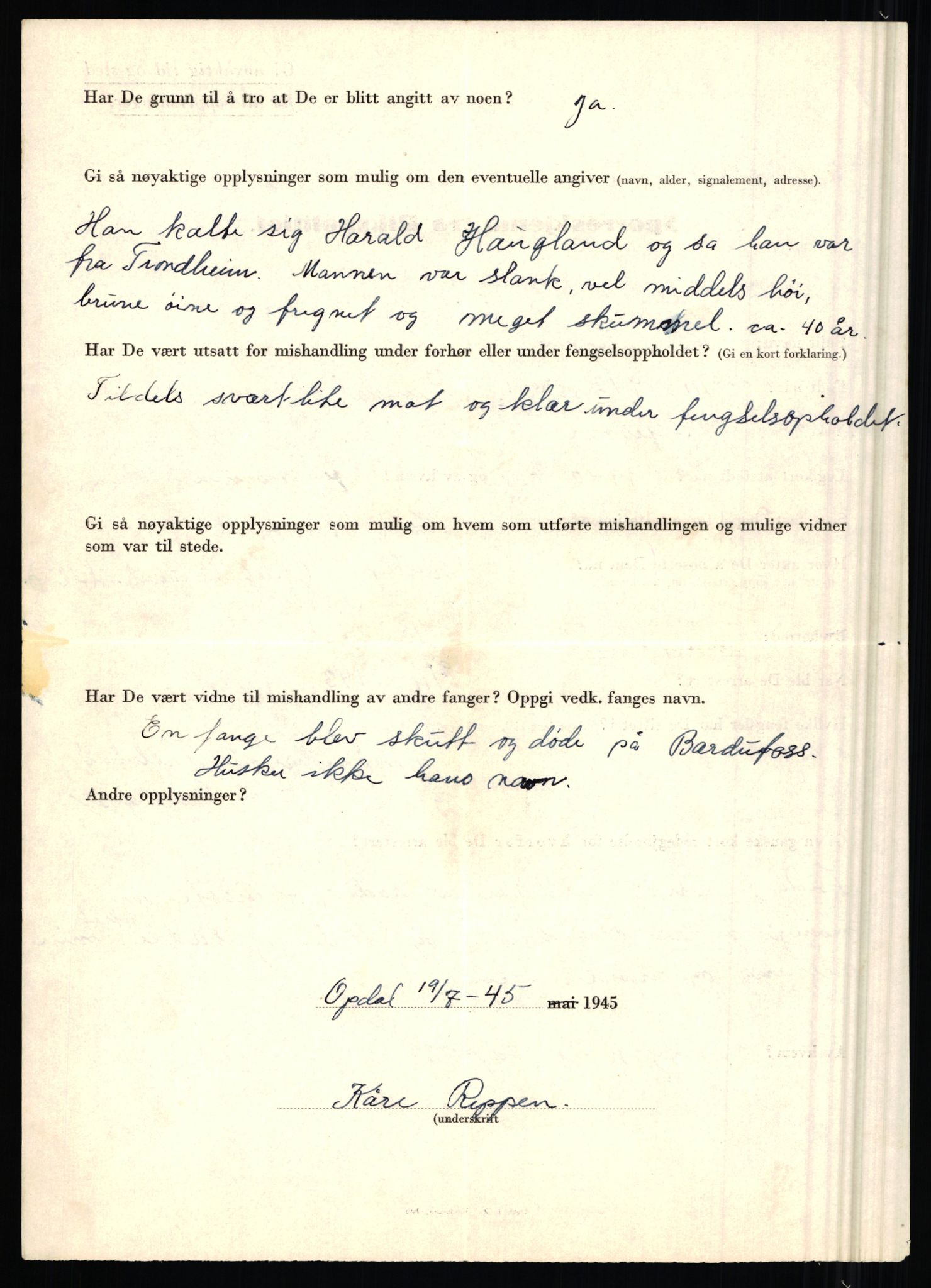 Rikspolitisjefen, AV/RA-S-1560/L/L0014: Pettersen, Aksel - Savosnick, Ernst, 1940-1945, p. 489