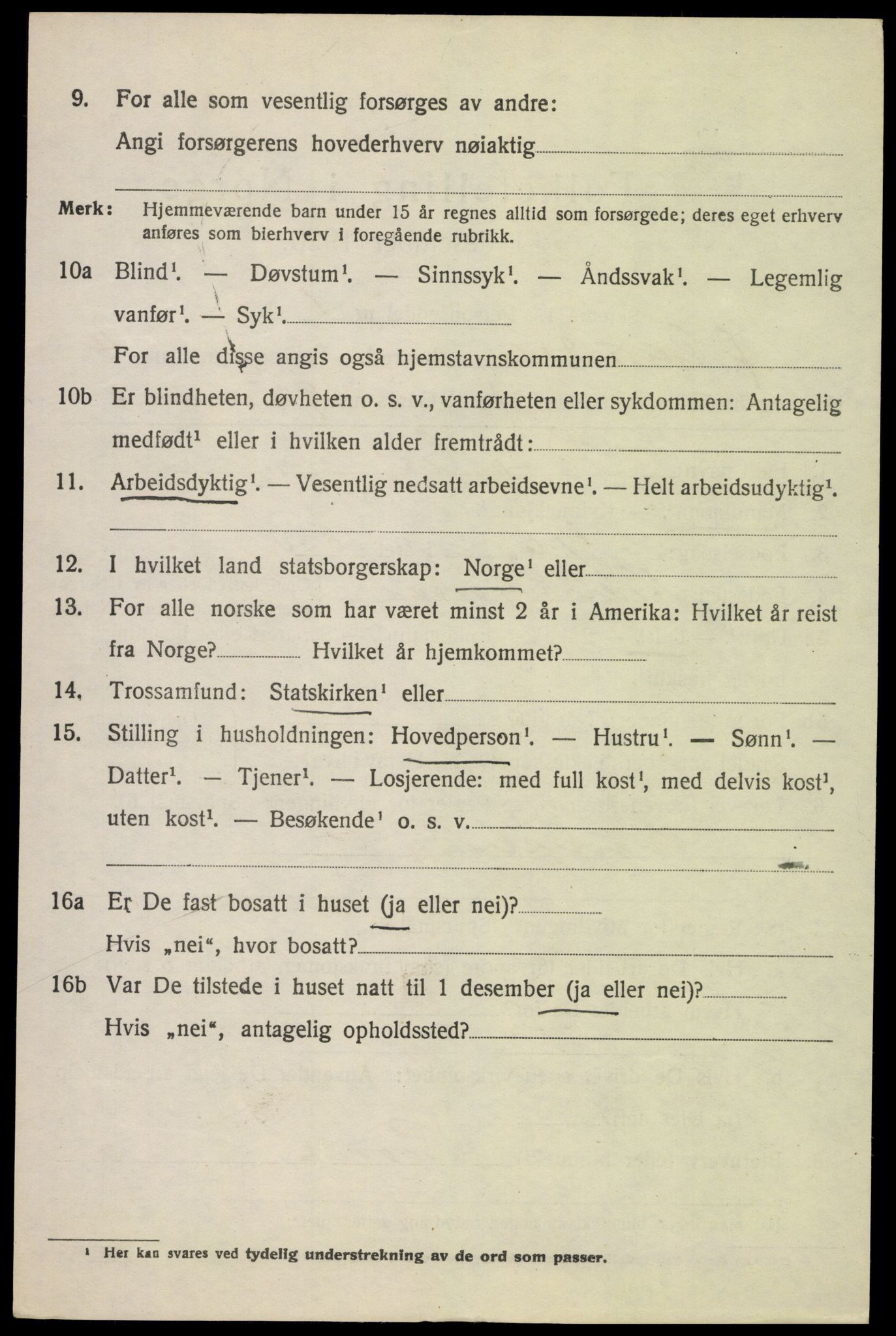 SAH, 1920 census for Østre Gausdal, 1920, p. 2365