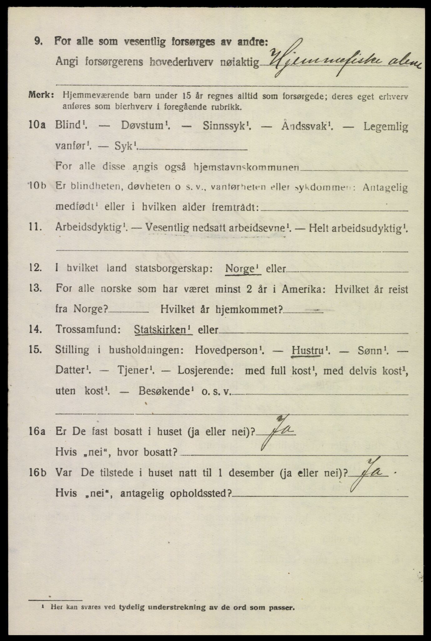 SAK, 1920 census for Halse og Harkmark, 1920, p. 3039