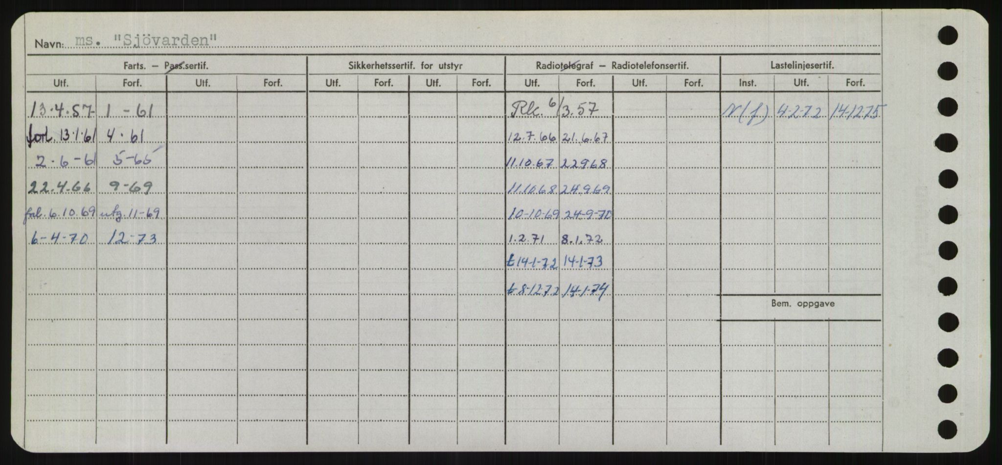 Sjøfartsdirektoratet med forløpere, Skipsmålingen, AV/RA-S-1627/H/Hd/L0033: Fartøy, Sevi-Sjø, p. 418