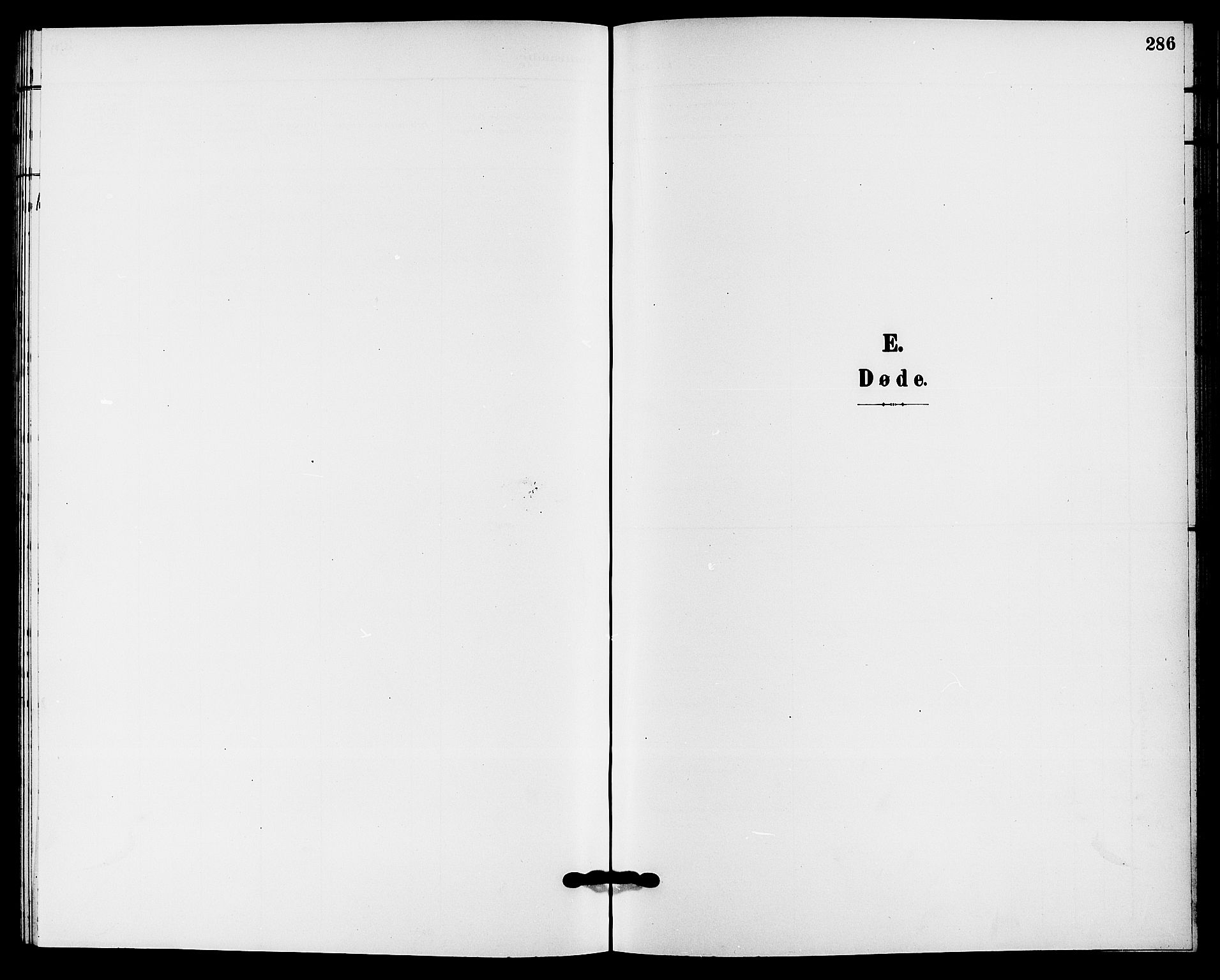 Solum kirkebøker, SAKO/A-306/G/Ga/L0008: Parish register (copy) no. I 8, 1898-1909, p. 286