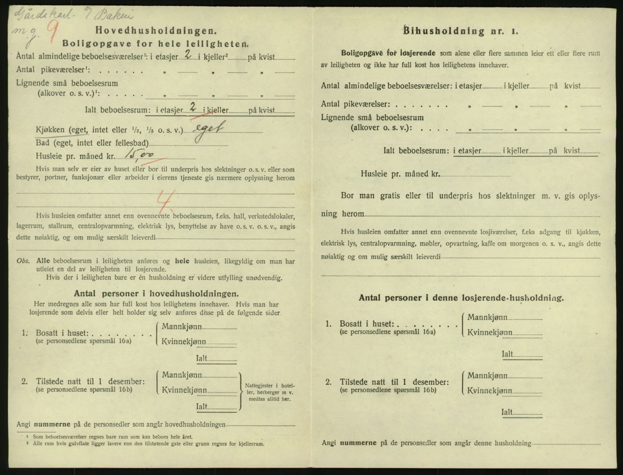 SAO, 1920 census for Kristiania, 1920, p. 34407