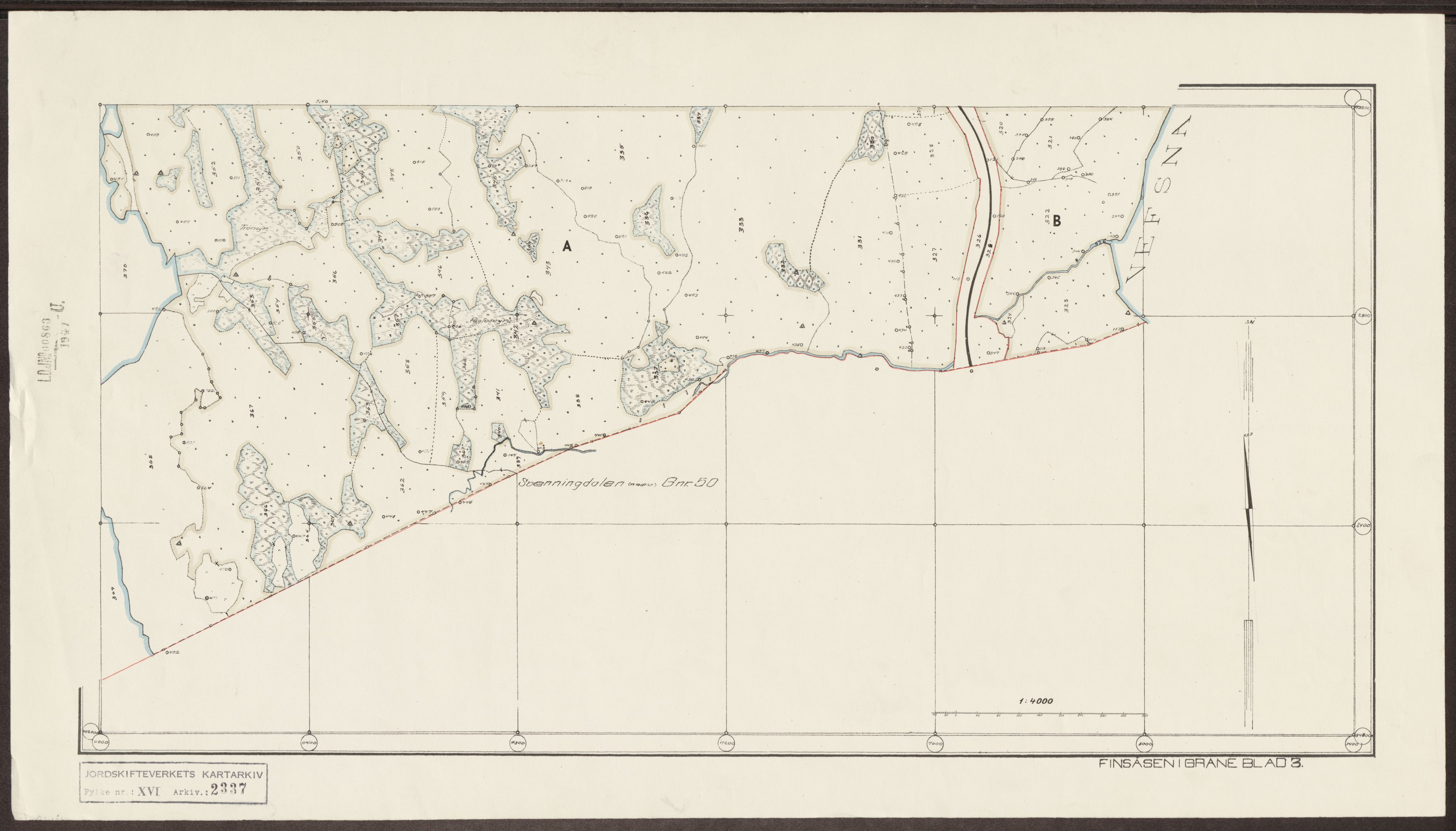 Jordskifteverkets kartarkiv, RA/S-3929/T, 1859-1988, p. 2922