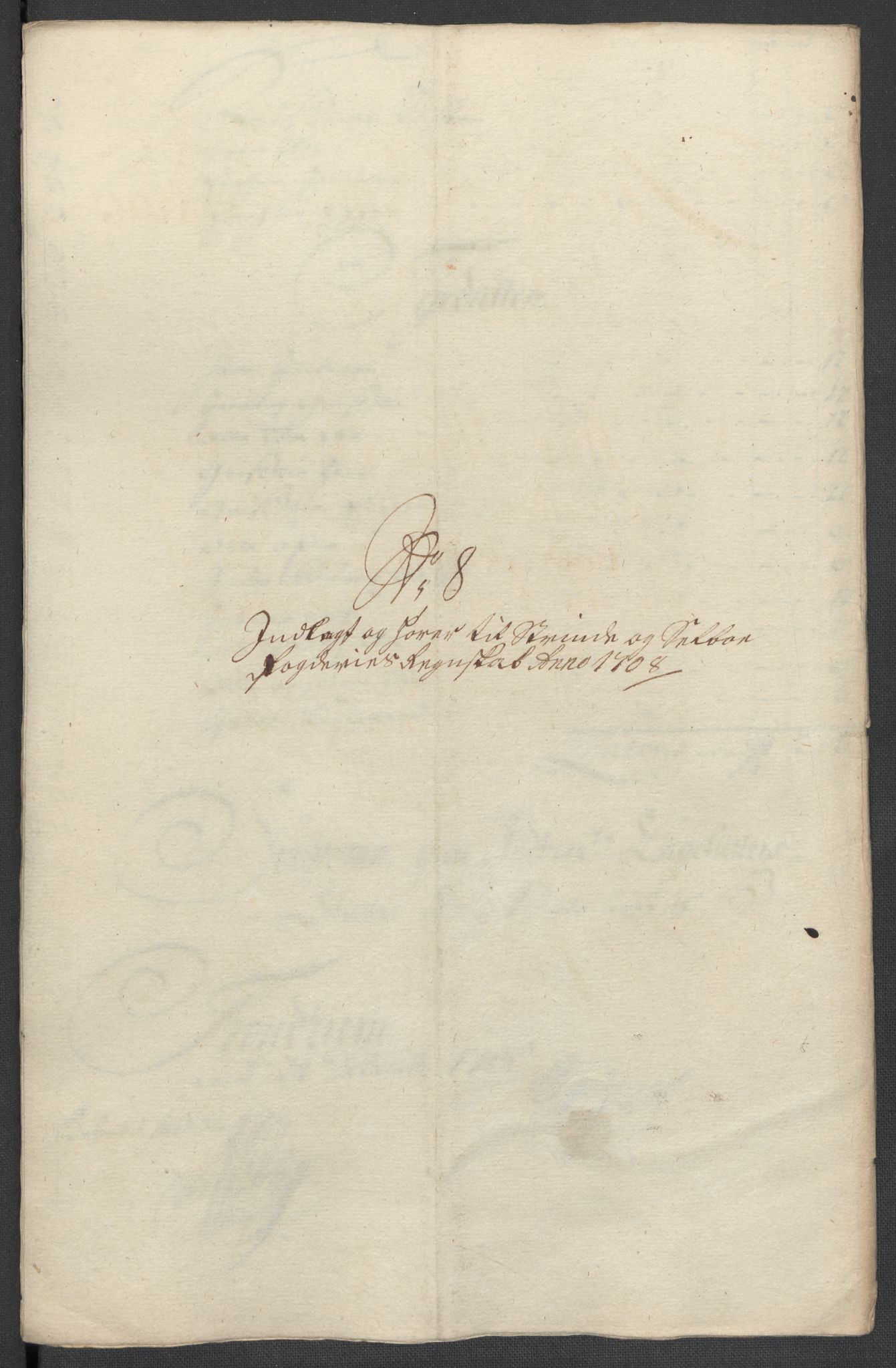 Rentekammeret inntil 1814, Reviderte regnskaper, Fogderegnskap, AV/RA-EA-4092/R61/L4110: Fogderegnskap Strinda og Selbu, 1707-1708, p. 397