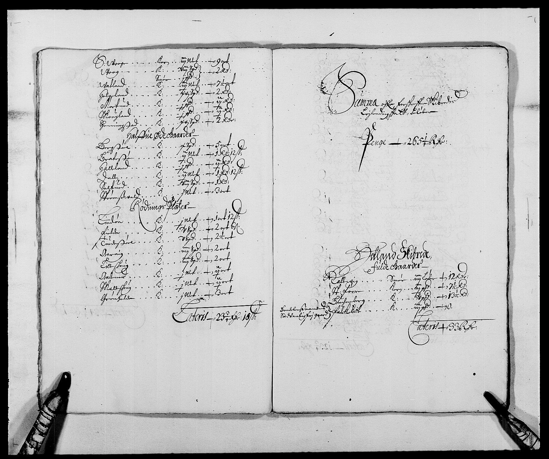 Rentekammeret inntil 1814, Reviderte regnskaper, Fogderegnskap, AV/RA-EA-4092/R47/L2852: Fogderegnskap Ryfylke, 1681, p. 8