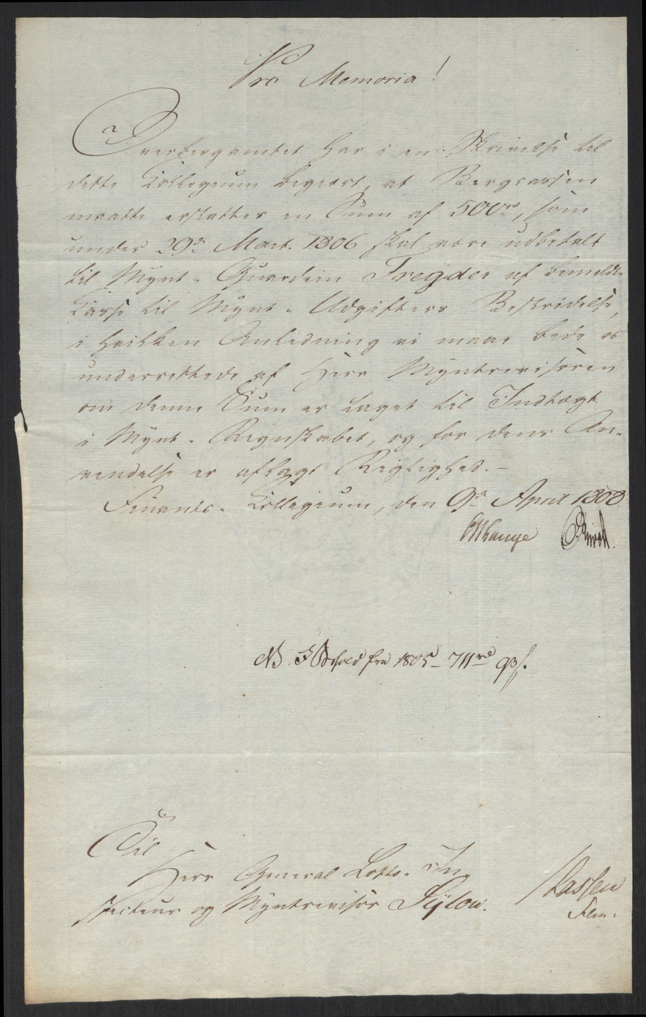 Rentekammeret inntil 1814, Realistisk ordnet avdeling, AV/RA-EA-4070/Oa/L0008: [Y6]: Embetsbrev til myntmesteren på Kongsberg (1797-1806 og 1808-1813), 1797-1813, p. 325