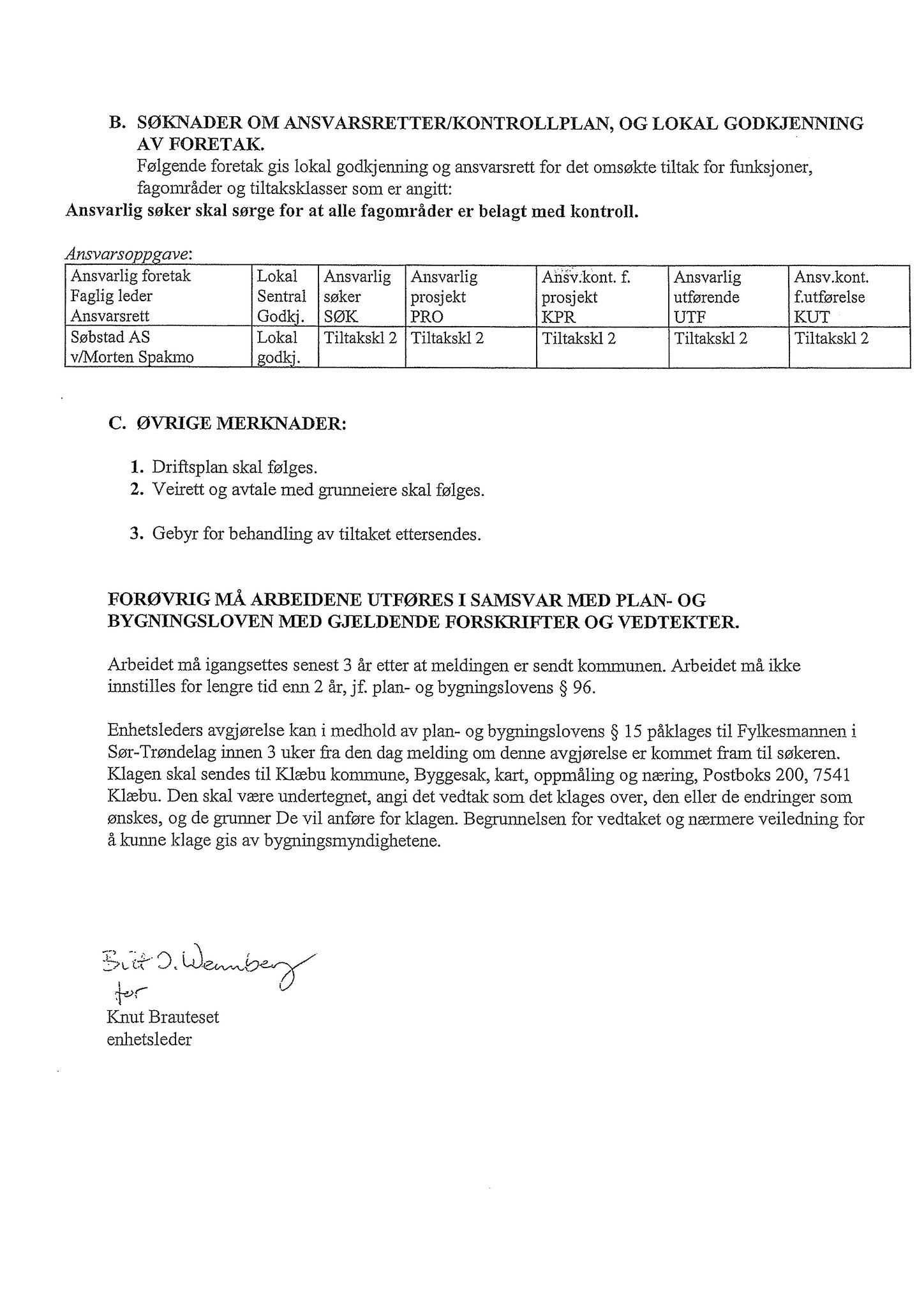 Klæbu Kommune, TRKO/KK/02-FS/L003: Formannsskapet - Møtedokumenter, 2010, p. 1926