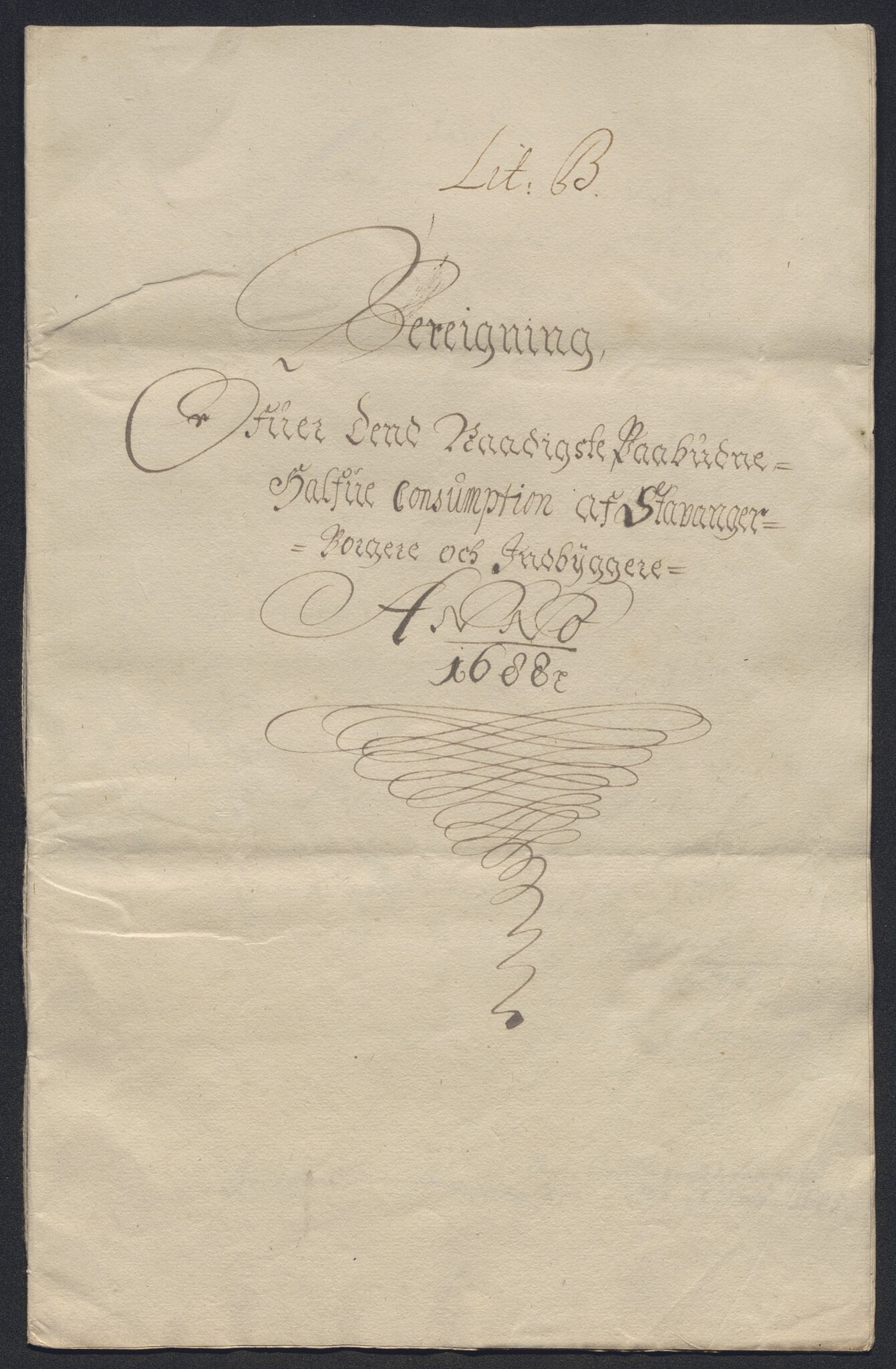 Rentekammeret inntil 1814, Reviderte regnskaper, Byregnskaper, AV/RA-EA-4066/R/Ro/L0302: [O4] Kontribusjonsregnskap, 1687-1711, p. 19