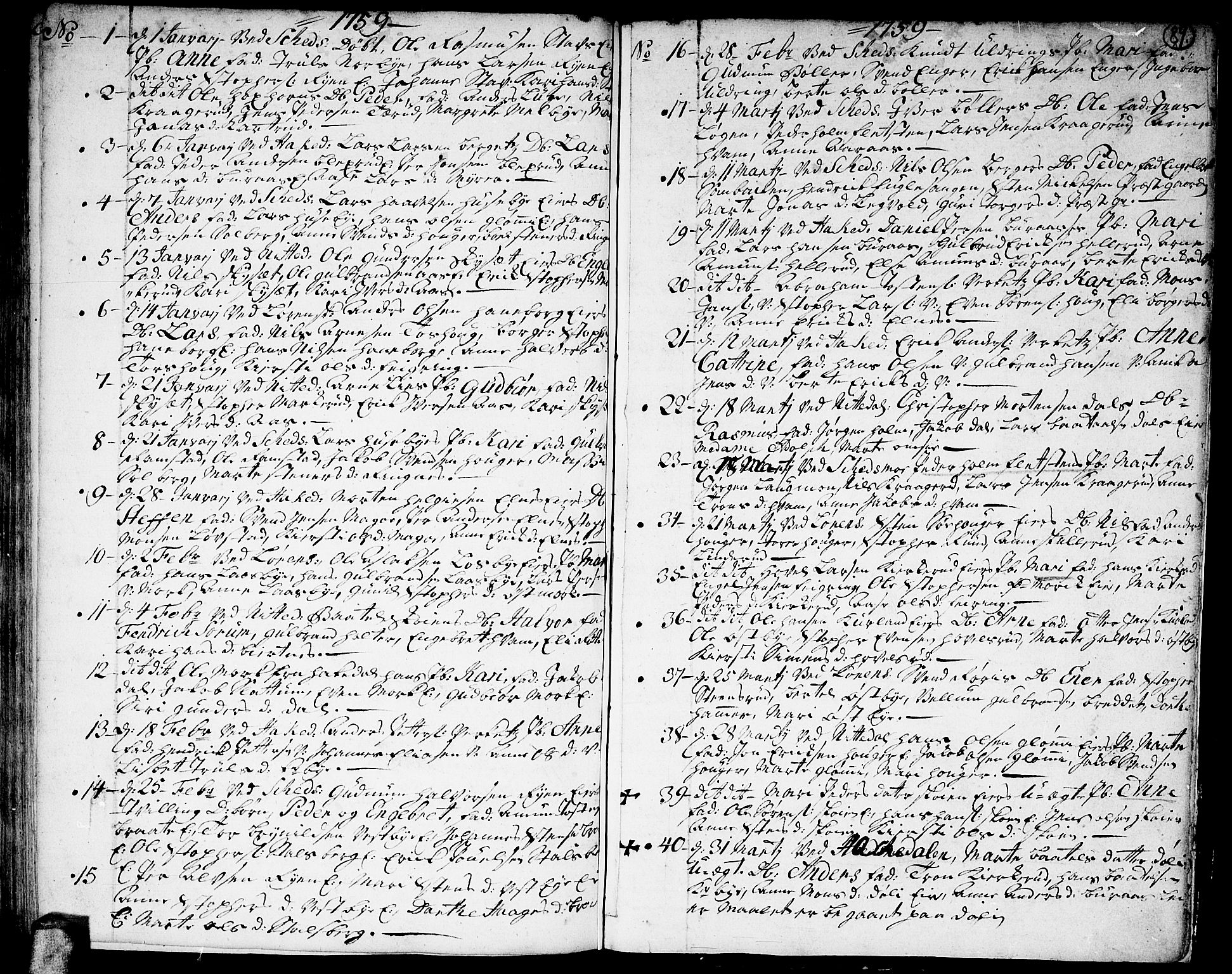 Skedsmo prestekontor Kirkebøker, SAO/A-10033a/F/Fa/L0003: Parish register (official) no. I 3, 1737-1759, p. 89