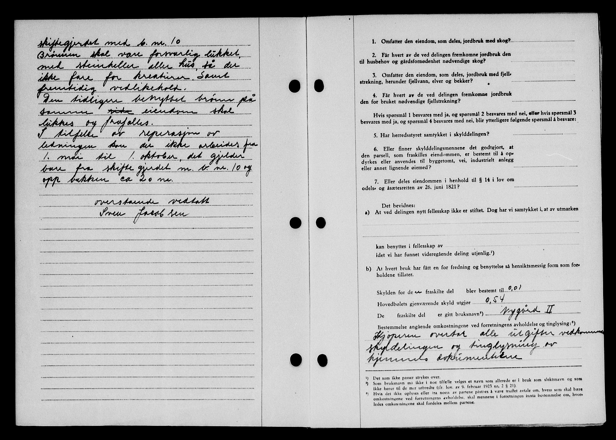 Karmsund sorenskriveri, AV/SAST-A-100311/01/II/IIB/L0085: Mortgage book no. 66A, 1946-1946, Diary no: : 186/1946