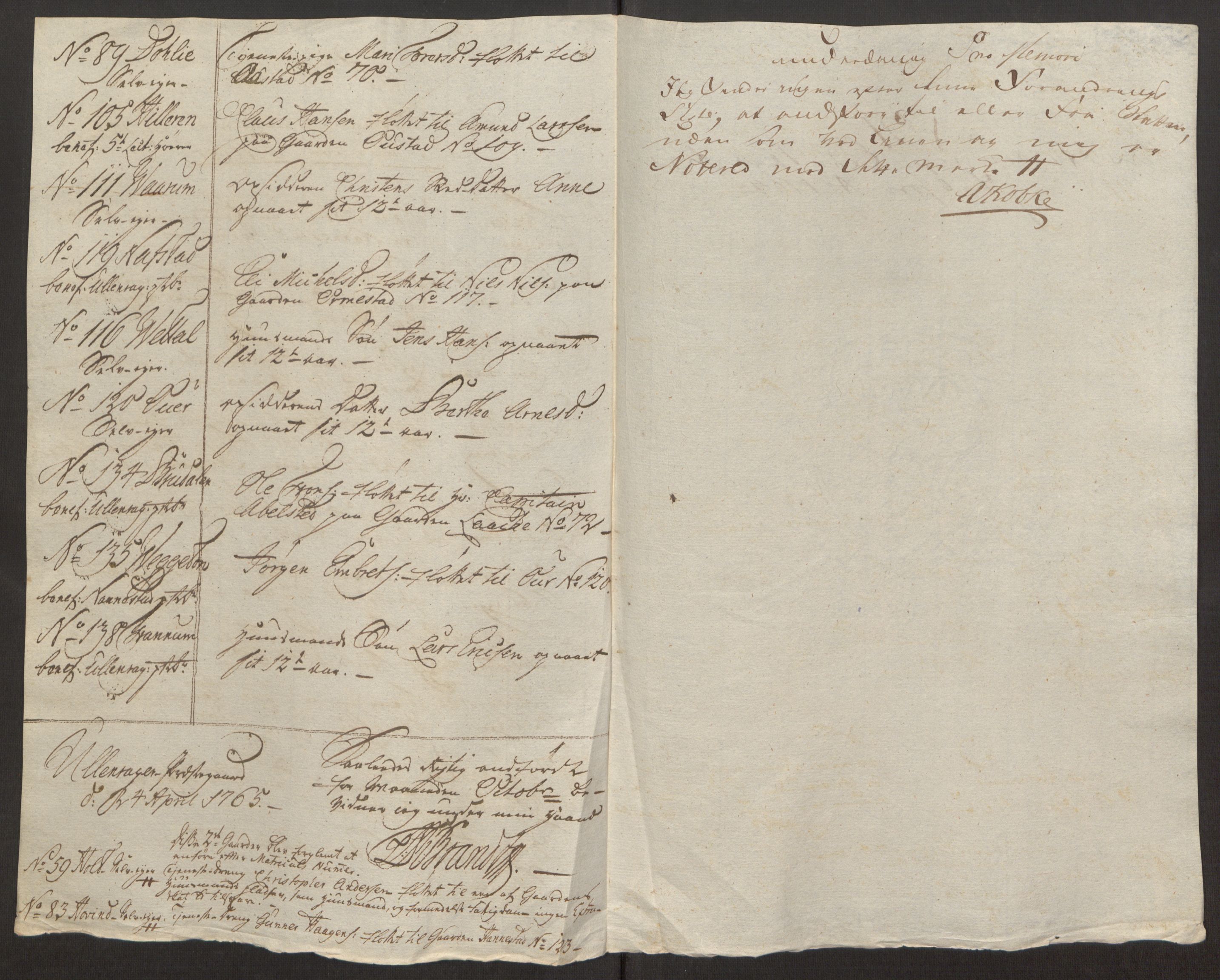 Rentekammeret inntil 1814, Reviderte regnskaper, Fogderegnskap, RA/EA-4092/R12/L0803: Ekstraskatten Øvre Romerike, 1763-1764, p. 476