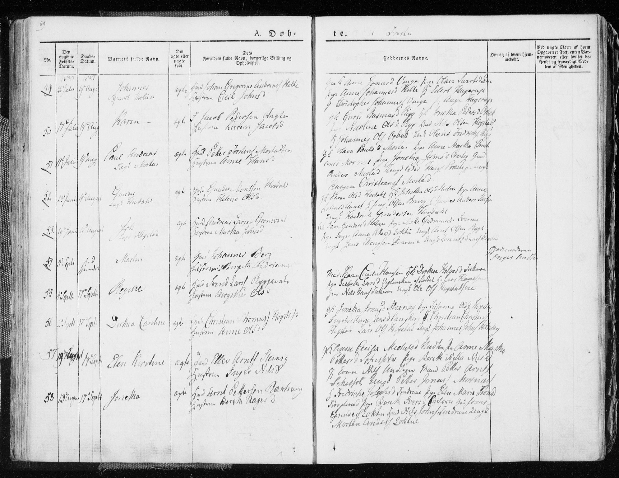 Ministerialprotokoller, klokkerbøker og fødselsregistre - Nord-Trøndelag, SAT/A-1458/713/L0114: Parish register (official) no. 713A05, 1827-1839, p. 69