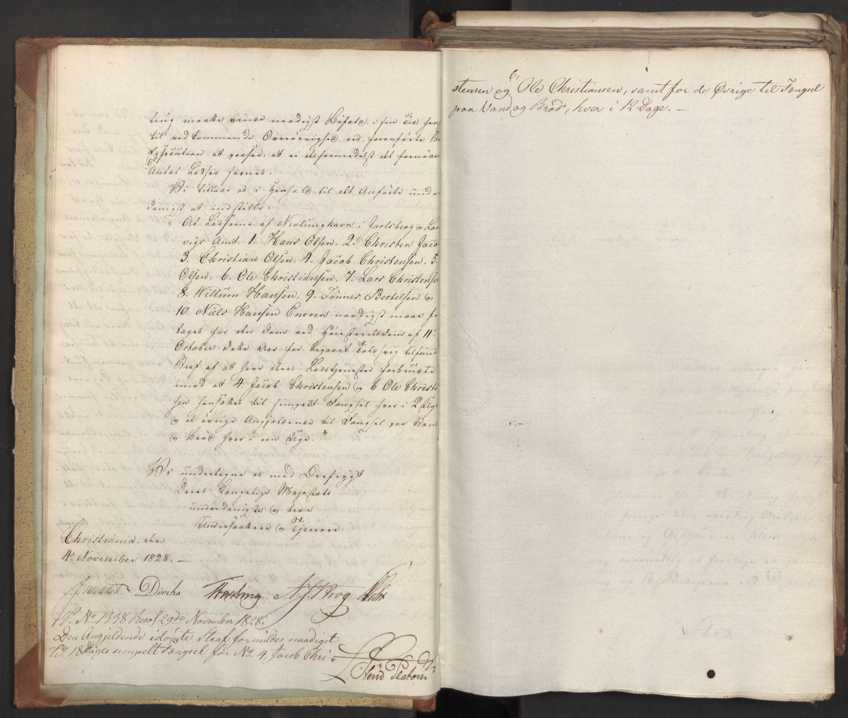 Statsrådsavdelingen i Stockholm, AV/RA-S-1003/D/Da/L0057: Regjeringsinnstillinger nr. 651-807, 1828, p. 10
