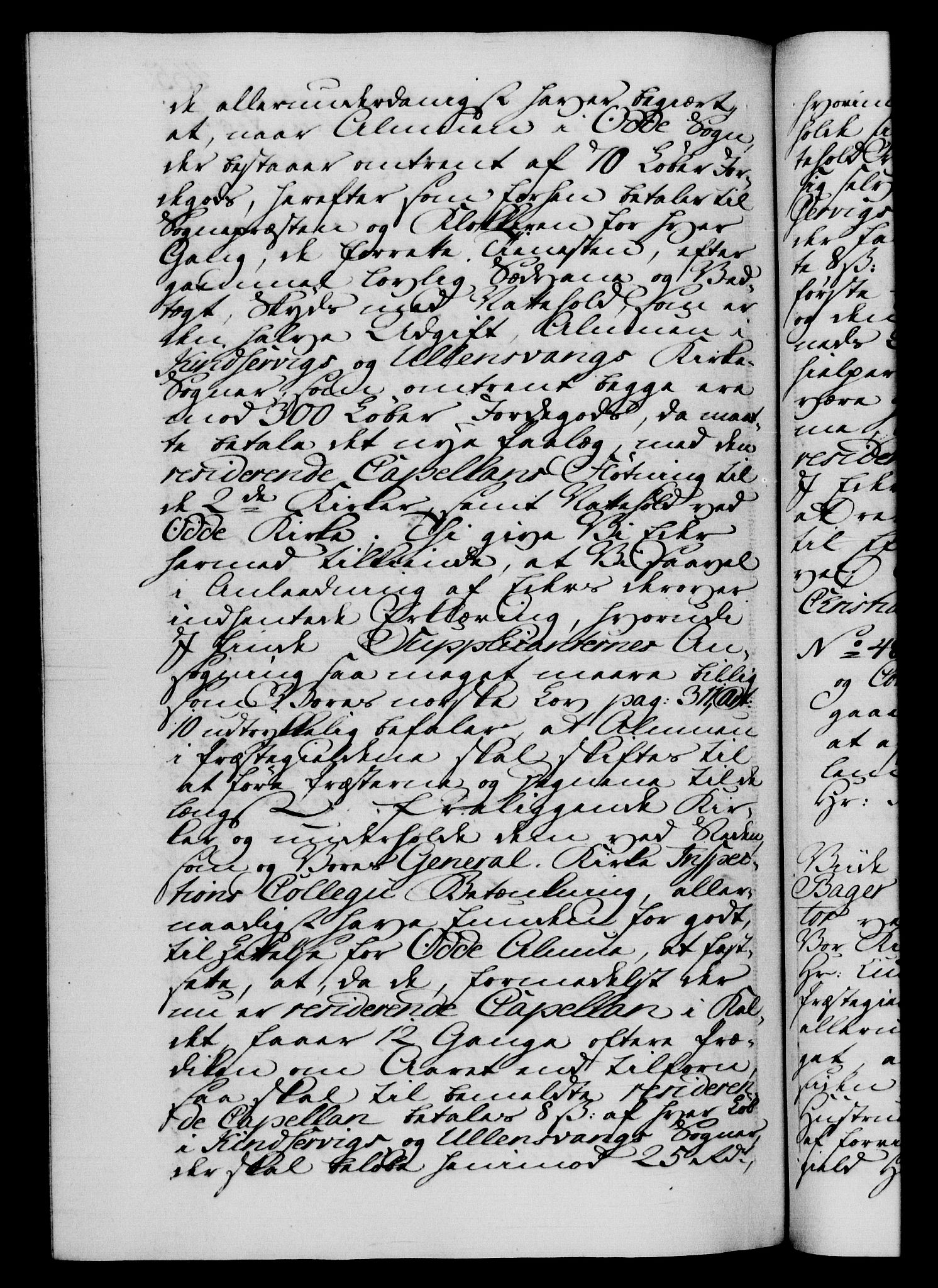 Danske Kanselli 1572-1799, AV/RA-EA-3023/F/Fc/Fca/Fcab/L0037: Norske tegnelser, 1762-1766, p. 465b