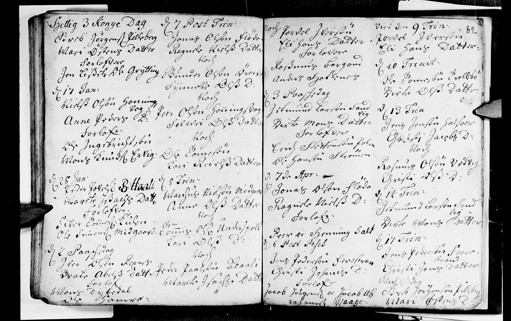 Selje sokneprestembete, AV/SAB-A-99938/H/Ha/Haa/Haaa: Parish register (official) no. A 2, 1704-1715, p. 82