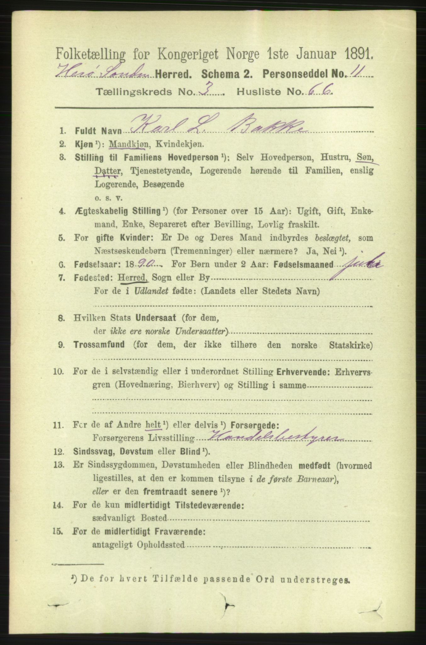 RA, 1891 census for 1515 Herøy, 1891, p. 1423