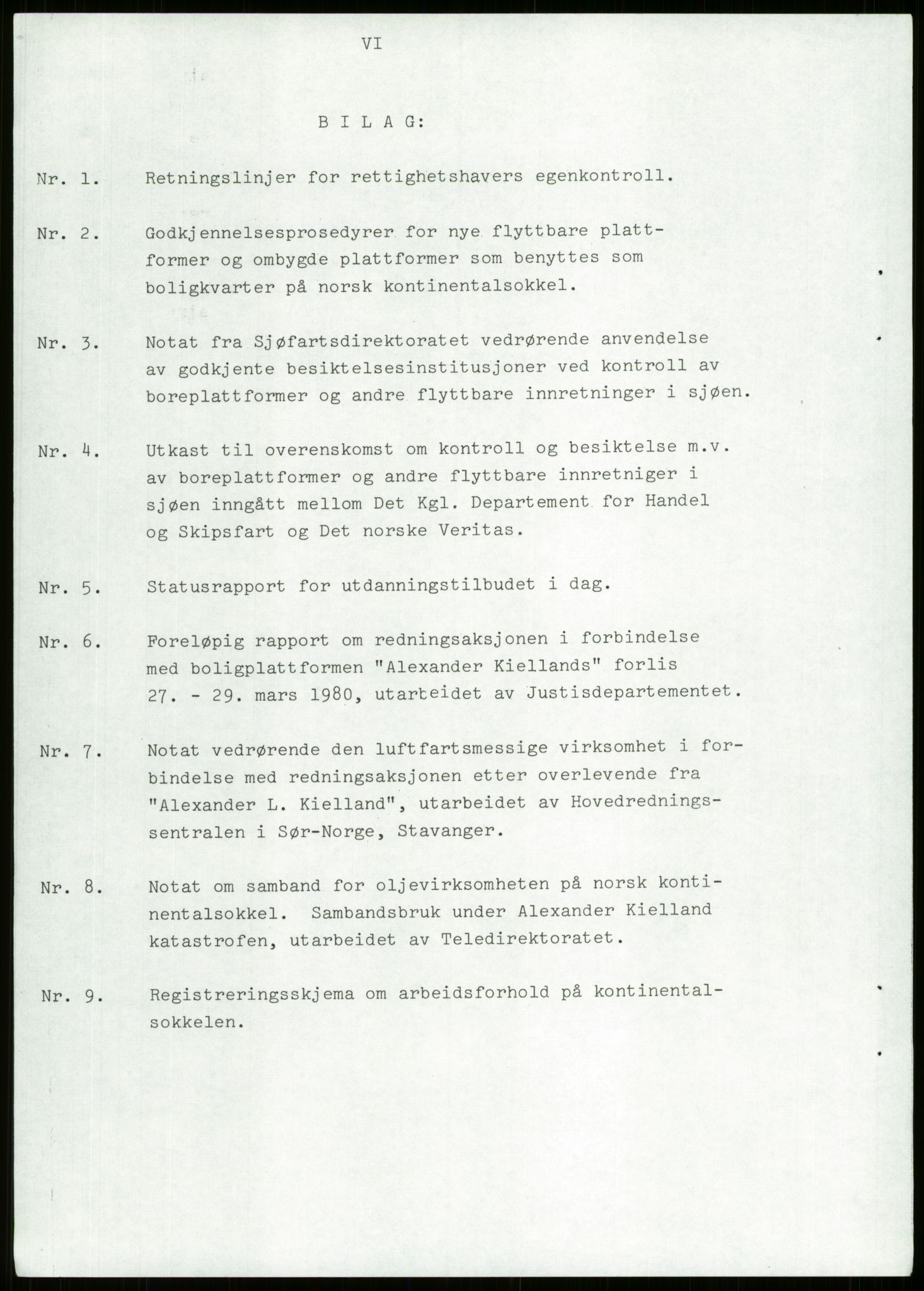 Justisdepartementet, Granskningskommisjonen ved Alexander Kielland-ulykken 27.3.1980, AV/RA-S-1165/D/L0022: Y Forskningsprosjekter (Y8-Y9)/Z Diverse (Doku.liste + Z1-Z15 av 15), 1980-1981, p. 870