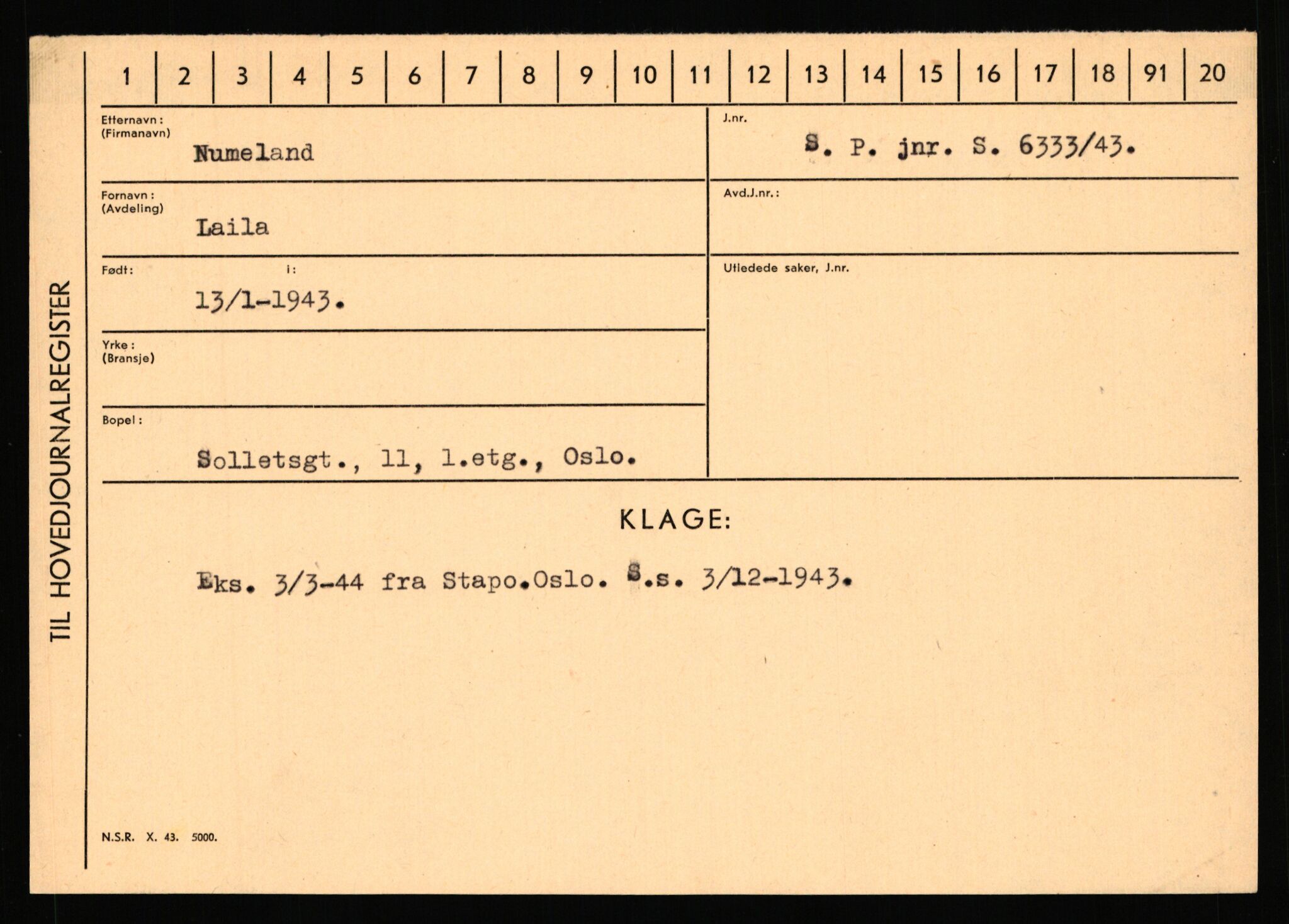 Statspolitiet - Hovedkontoret / Osloavdelingen, AV/RA-S-1329/C/Ca/L0011: Molberg - Nøstvold, 1943-1945, p. 4420