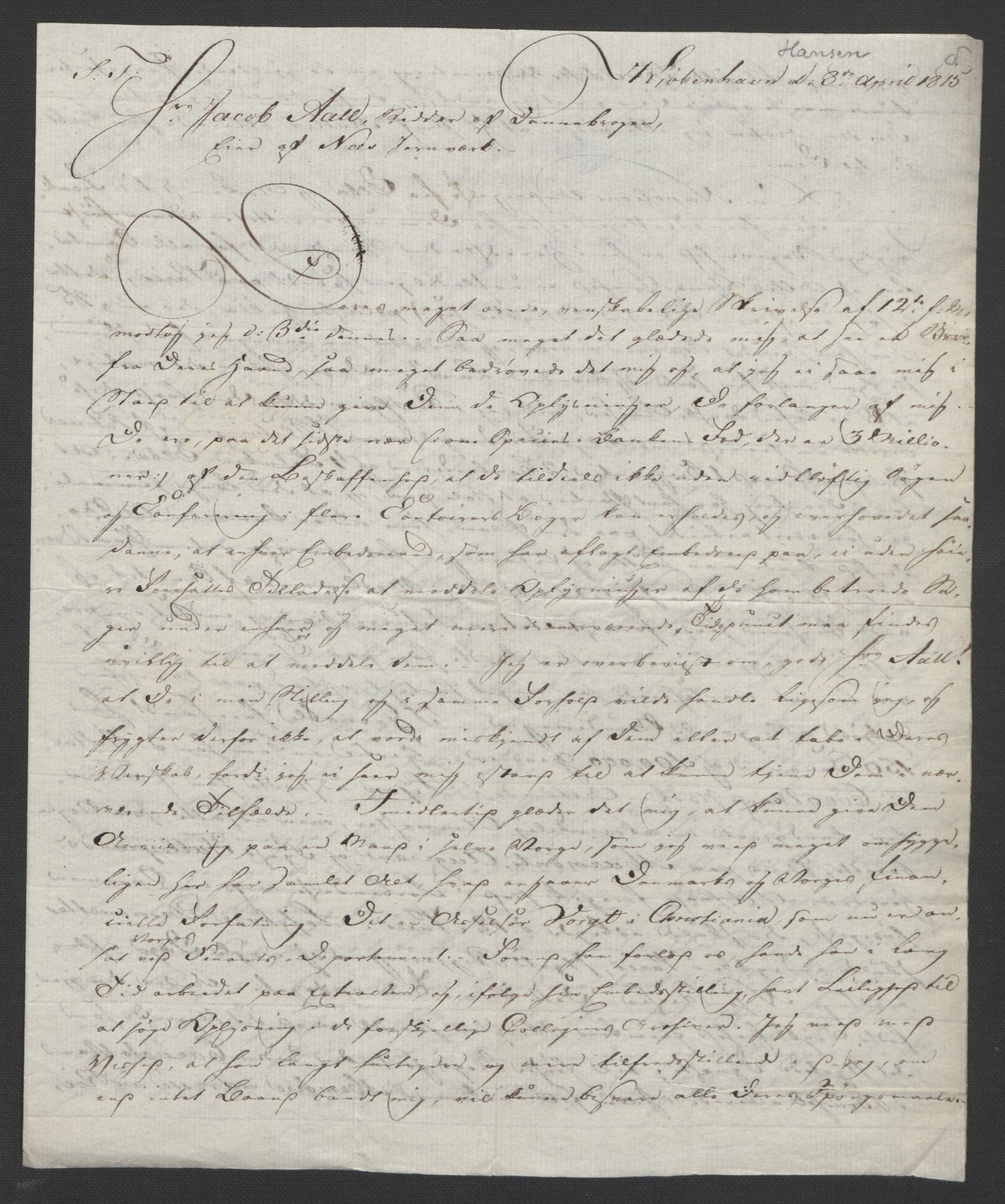 Faye, Andreas, RA/PA-0015/F/Fh/L0026/0001: -- / Smaa-bidrag til Norges historie i det 19de aarhundrede. Særlig brev til J. Aall 1808-1810 og 1815. Endel pakker in folio, p. 112