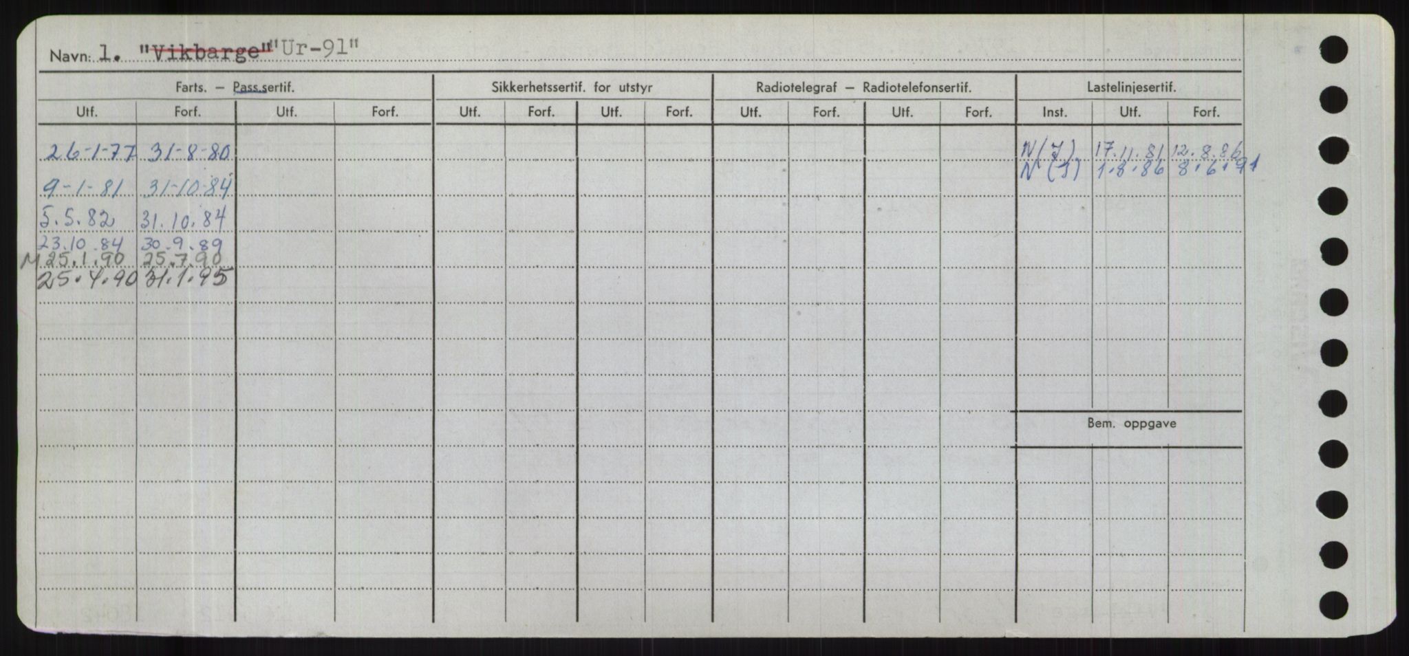 Sjøfartsdirektoratet med forløpere, Skipsmålingen, AV/RA-S-1627/H/Hc/L0001: Lektere, A-Y, p. 604