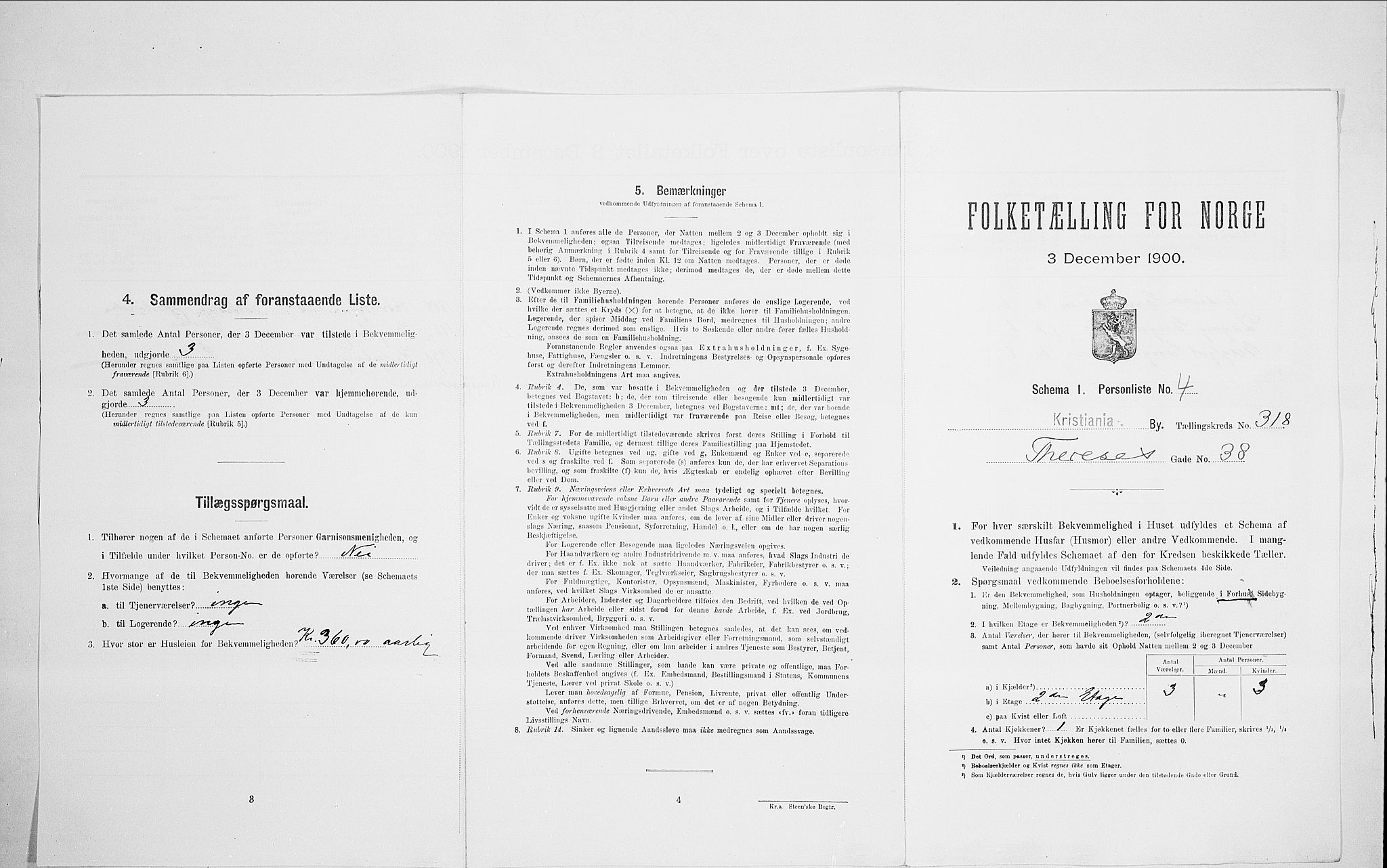 SAO, 1900 census for Kristiania, 1900, p. 97217