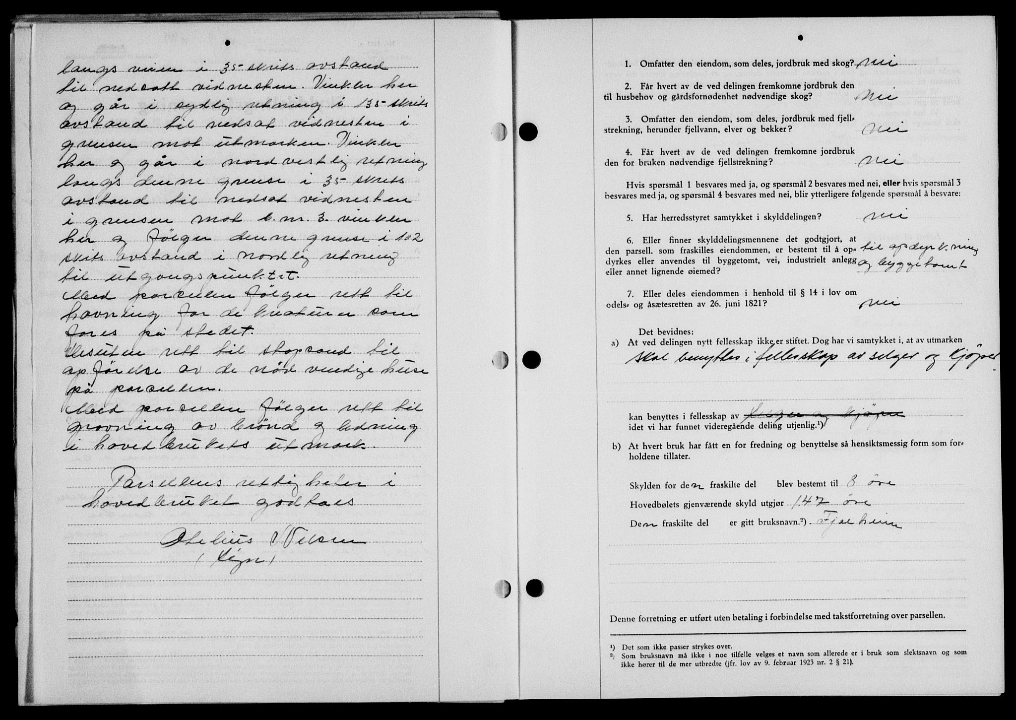 Lofoten sorenskriveri, SAT/A-0017/1/2/2C/L0005a: Mortgage book no. 5a, 1939-1939, Diary no: : 9/1939