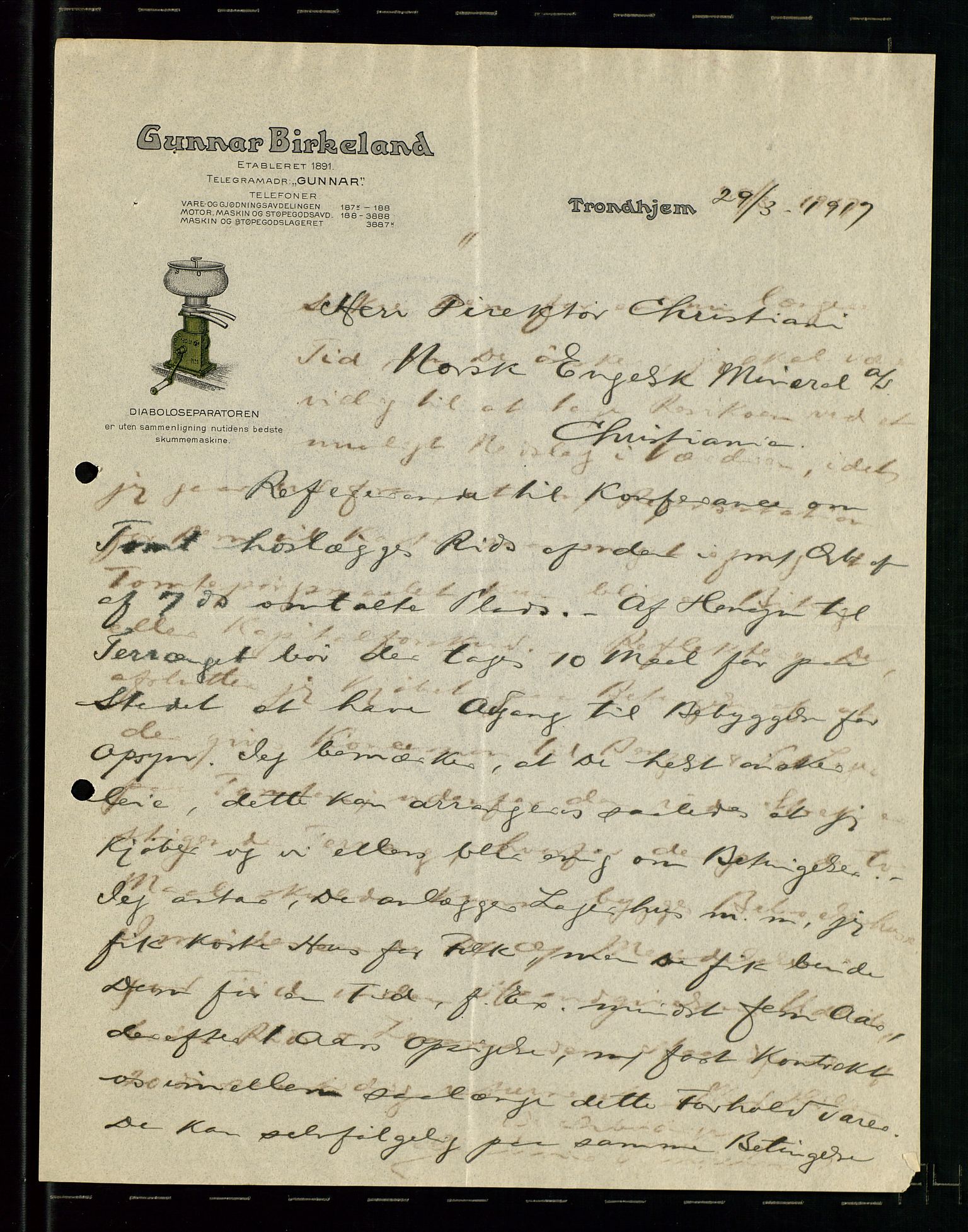 Pa 1521 - A/S Norske Shell, AV/SAST-A-101915/E/Ea/Eaa/L0001: Sjefskorrespondanse, 1917, p. 693