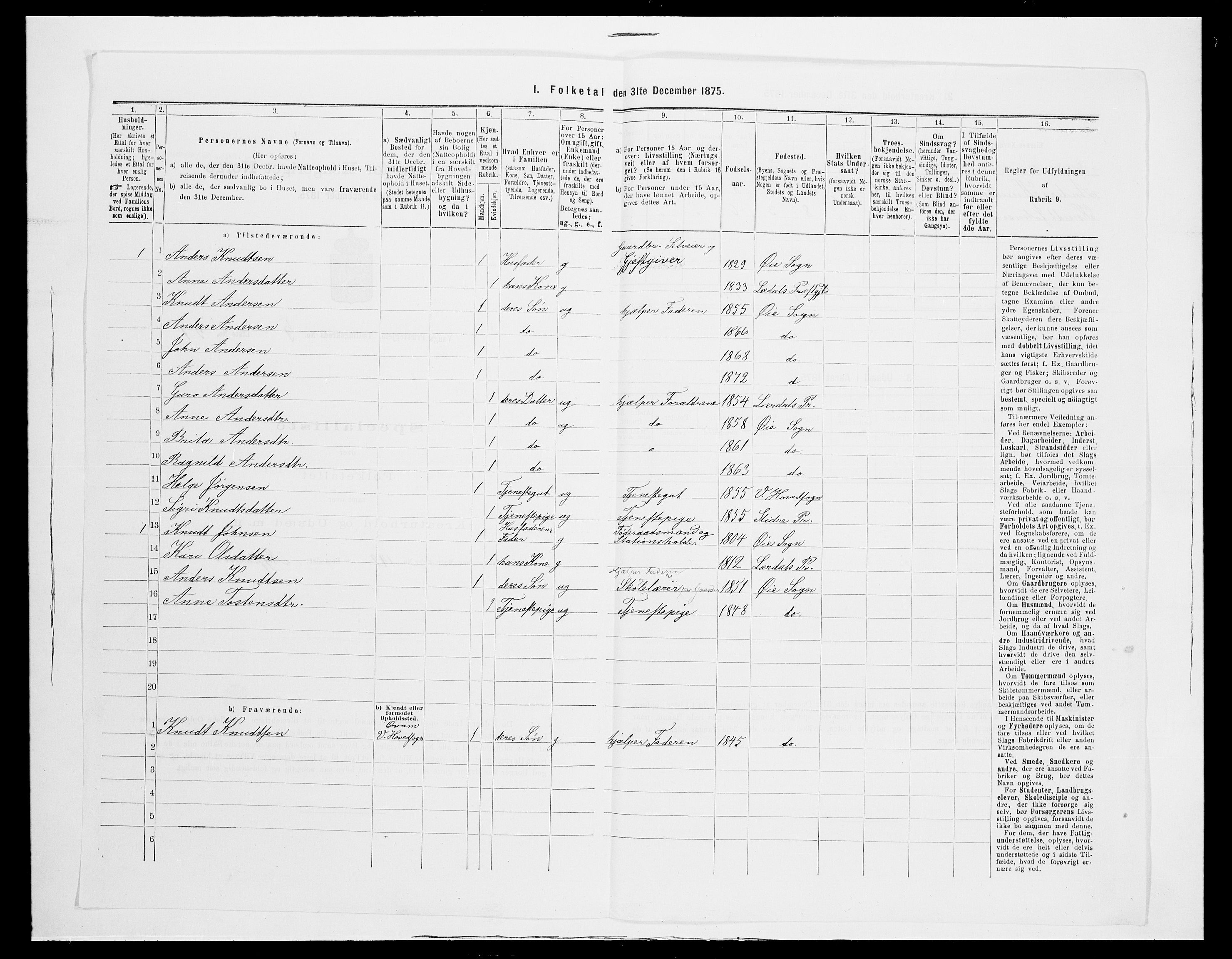 SAH, 1875 census for 0545P Vang, 1875, p. 553