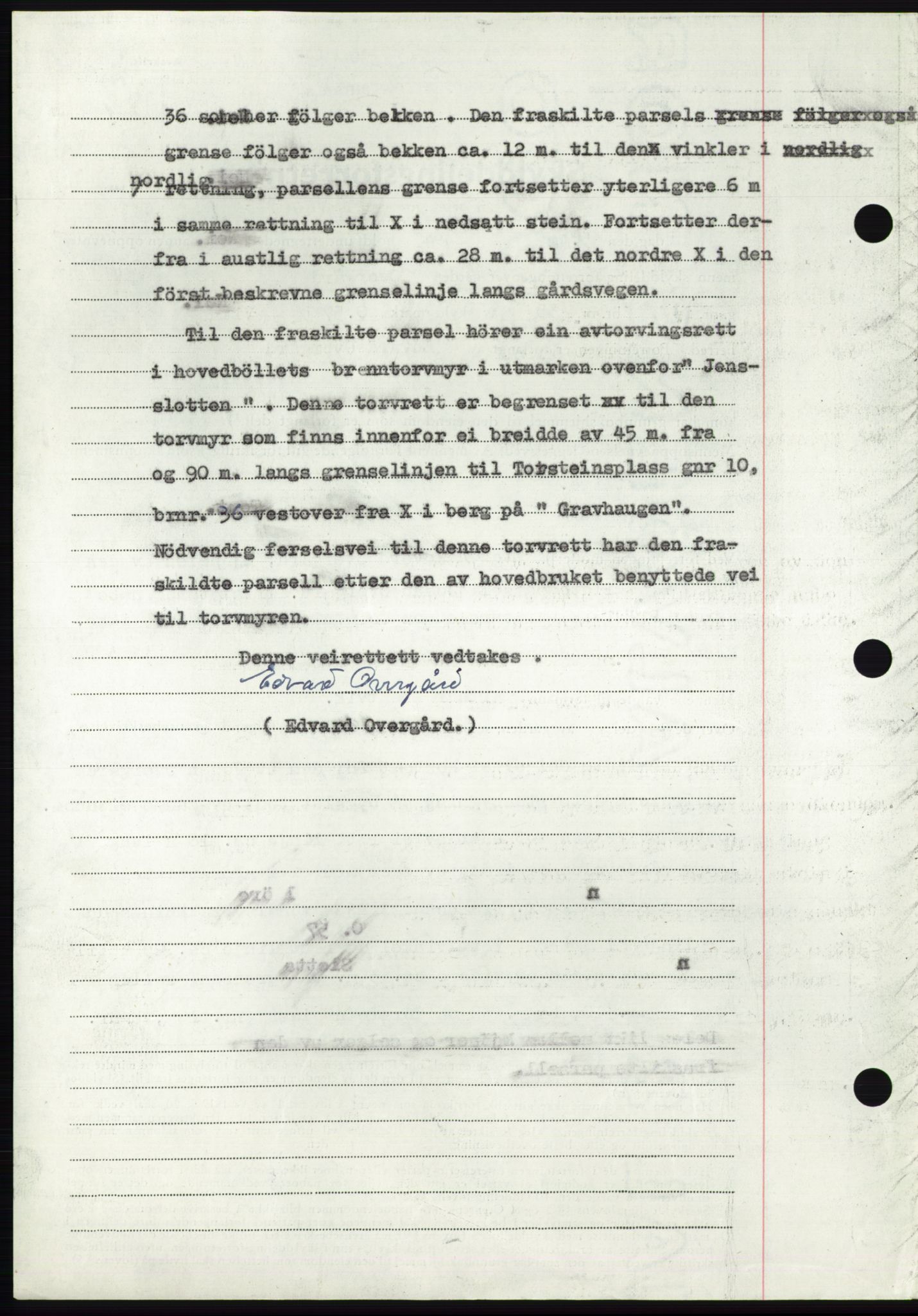 Namdal sorenskriveri, AV/SAT-A-4133/1/2/2C: Mortgage book no. -, 1947-1947, Diary no: : 1028/1947