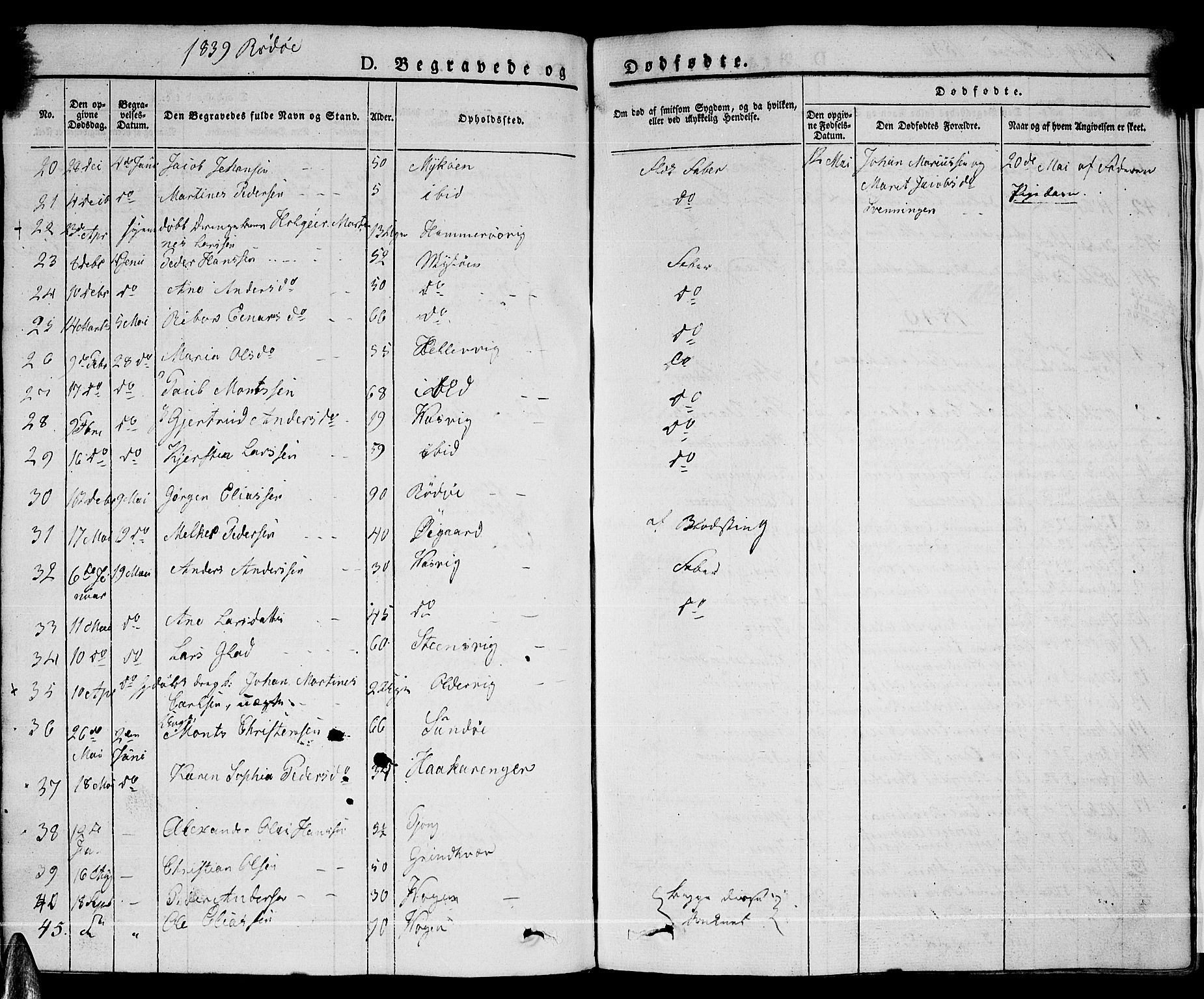 Ministerialprotokoller, klokkerbøker og fødselsregistre - Nordland, SAT/A-1459/841/L0600: Parish register (official) no. 841A07 /1, 1825-1844, p. 476