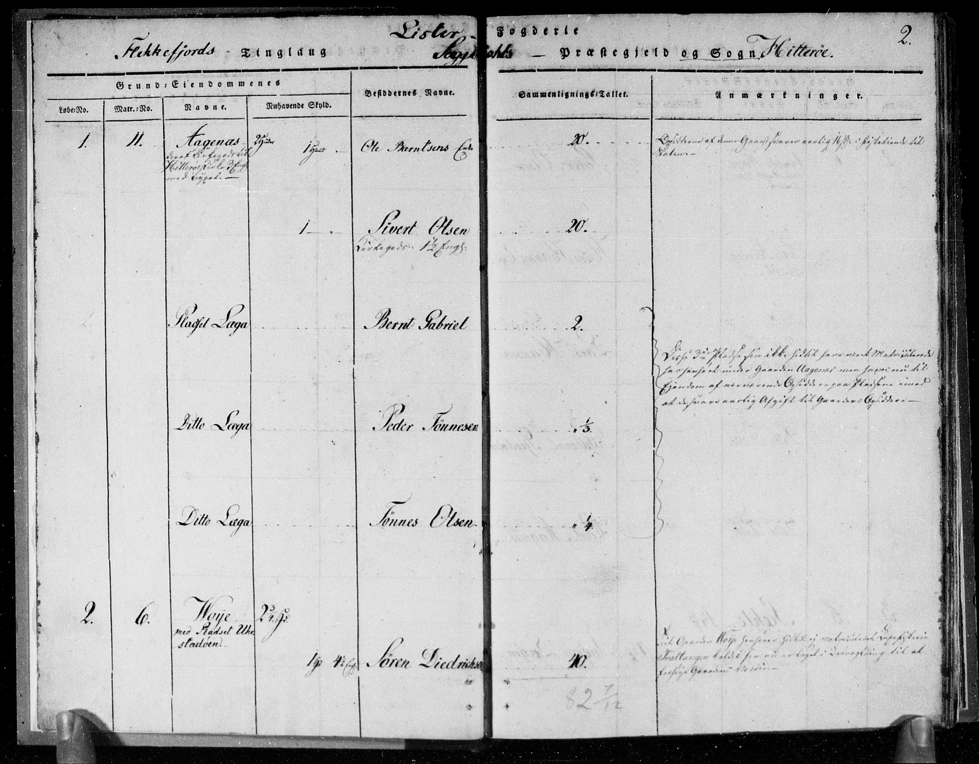 Hovedmatrikkelkommisjonen, AV/RA-S-1529, 1819-1831
