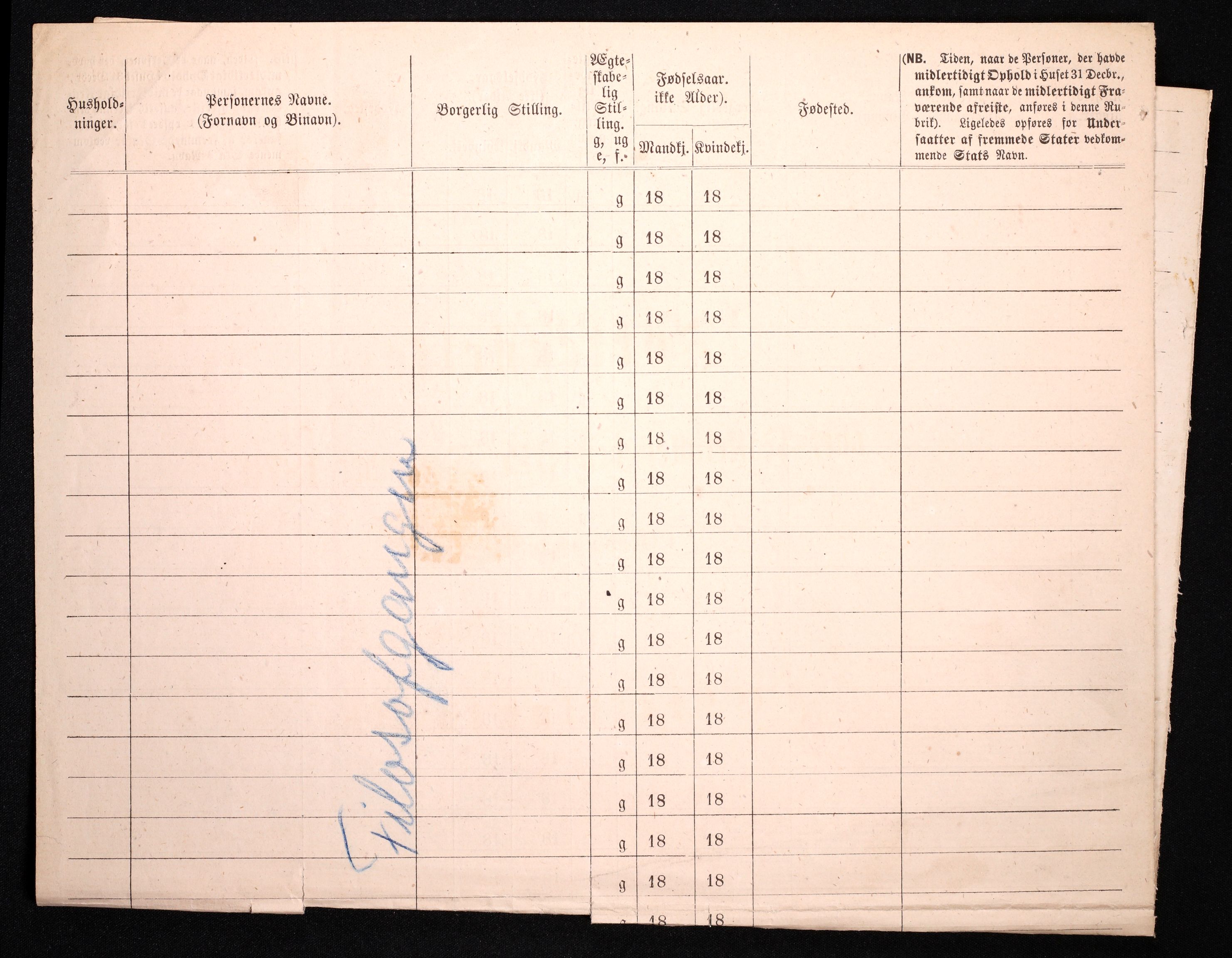 RA, 1870 census for 0301 Kristiania, 1870, p. 918