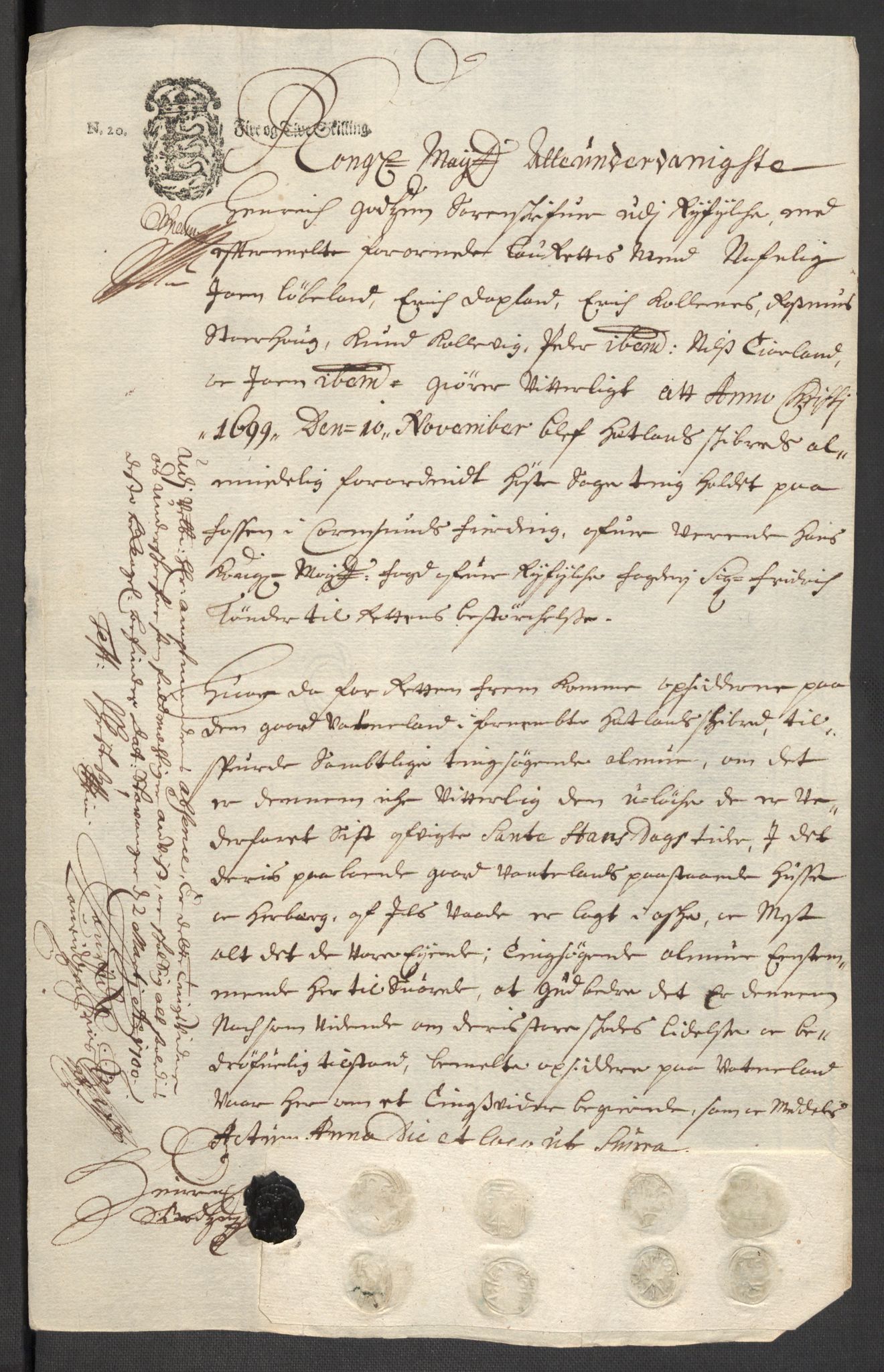 Rentekammeret inntil 1814, Reviderte regnskaper, Fogderegnskap, RA/EA-4092/R47/L2858: Fogderegnskap Ryfylke, 1697-1700, p. 310