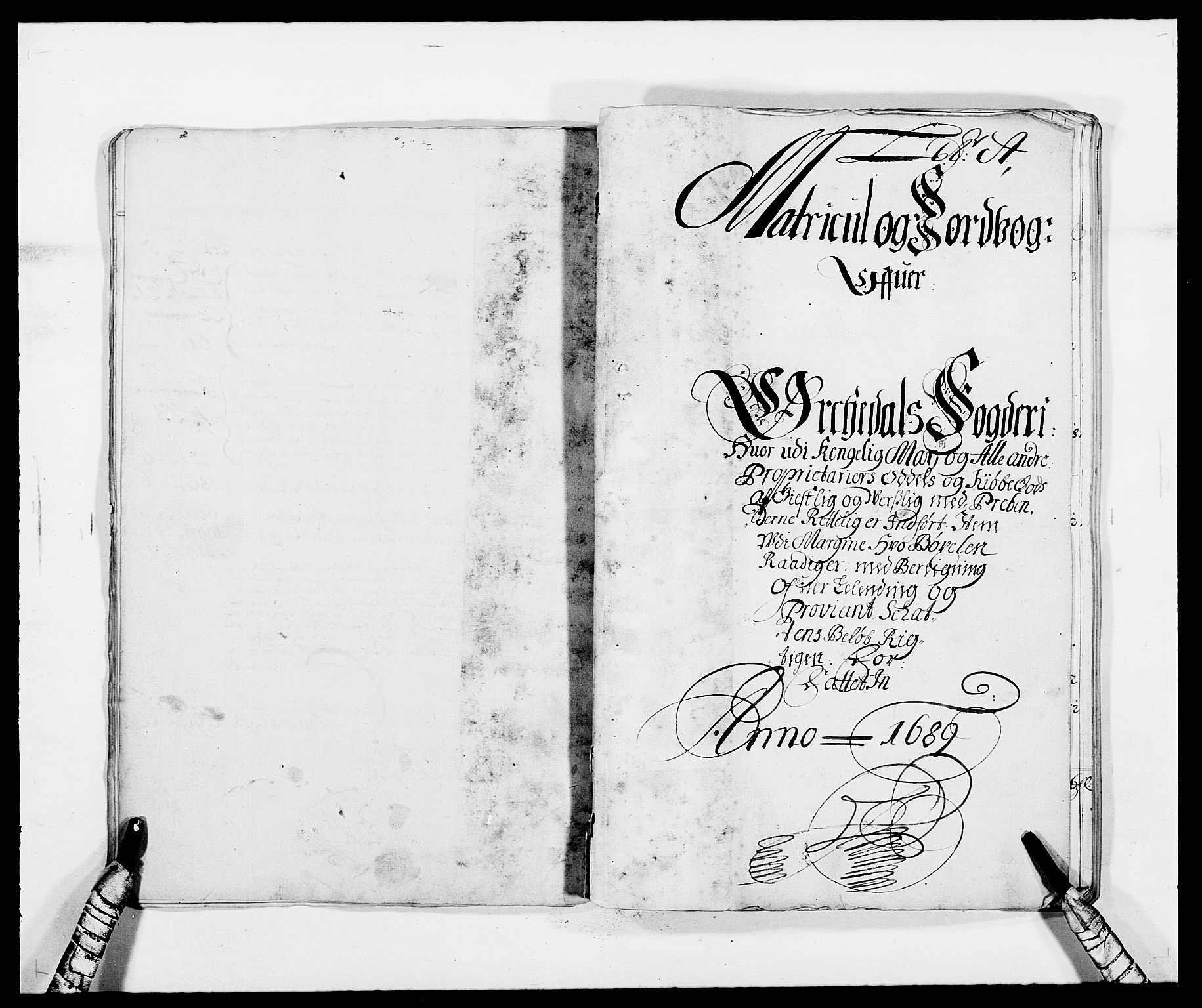 Rentekammeret inntil 1814, Reviderte regnskaper, Fogderegnskap, RA/EA-4092/R58/L3936: Fogderegnskap Orkdal, 1689-1690, p. 12