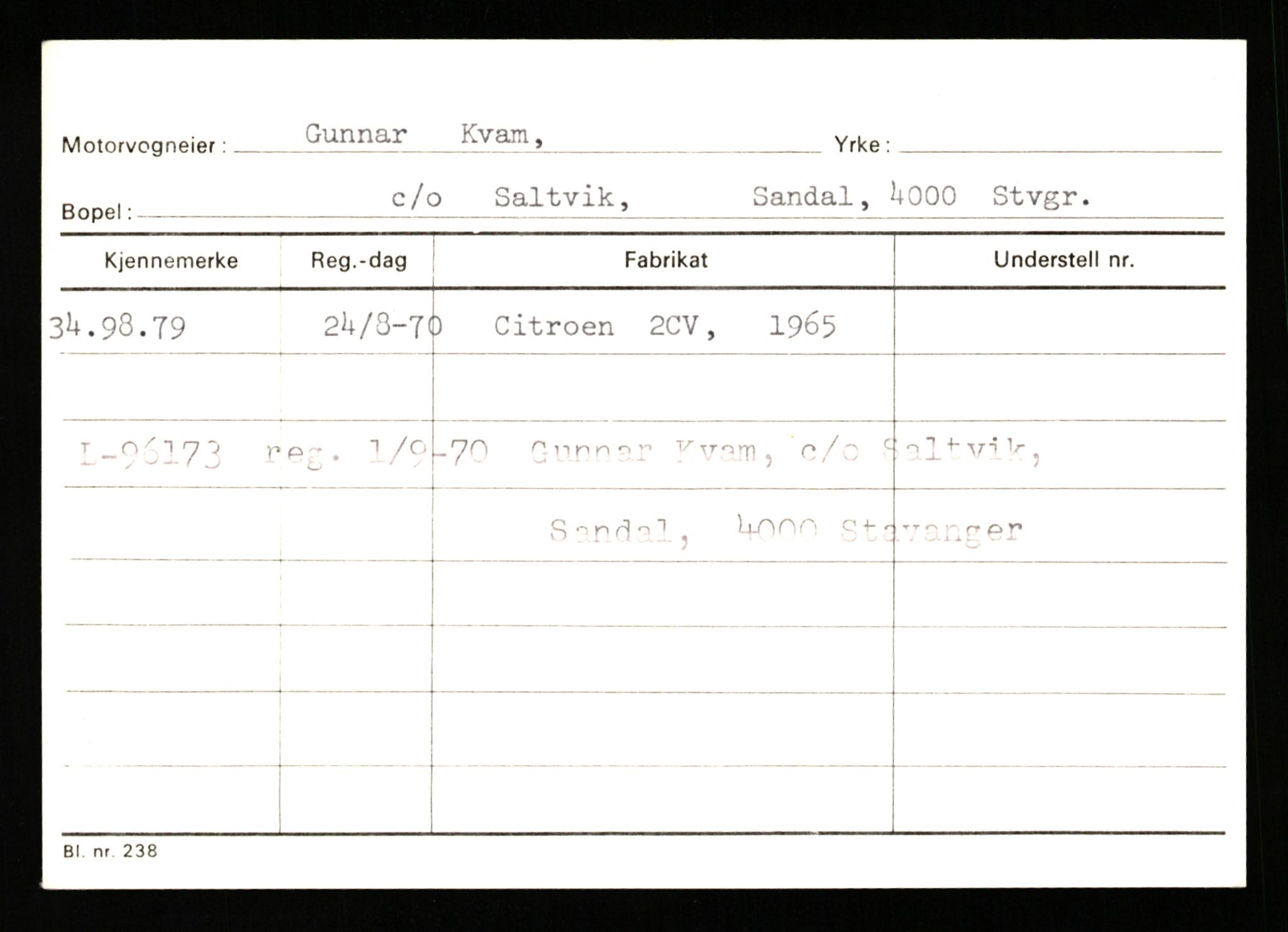 Stavanger trafikkstasjon, AV/SAST-A-101942/0/G/L0011: Registreringsnummer: 240000 - 363477, 1930-1971, p. 2963