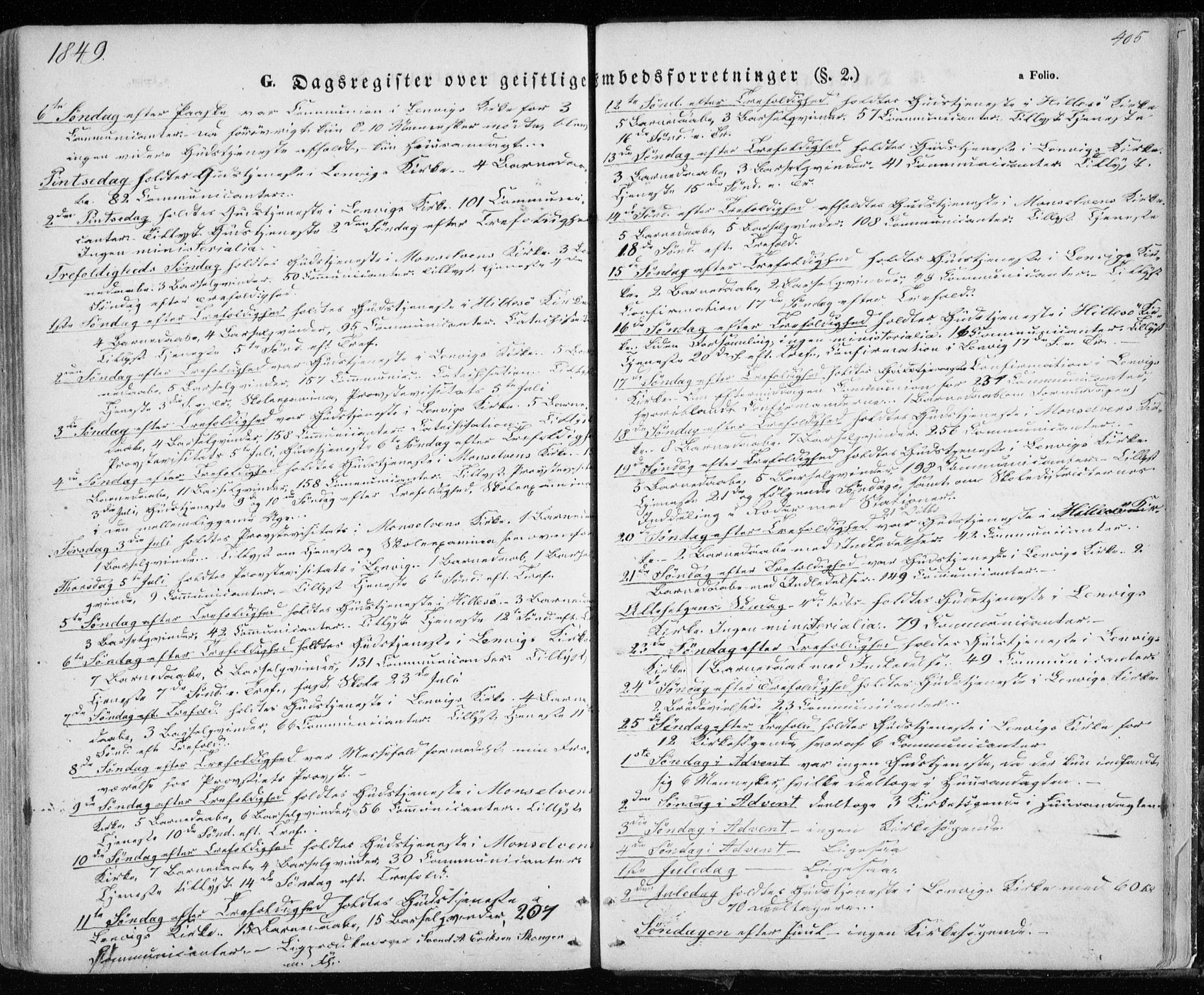 Lenvik sokneprestembete, SATØ/S-1310/H/Ha/Haa/L0006kirke: Parish register (official) no. 6, 1845-1854, p. 405