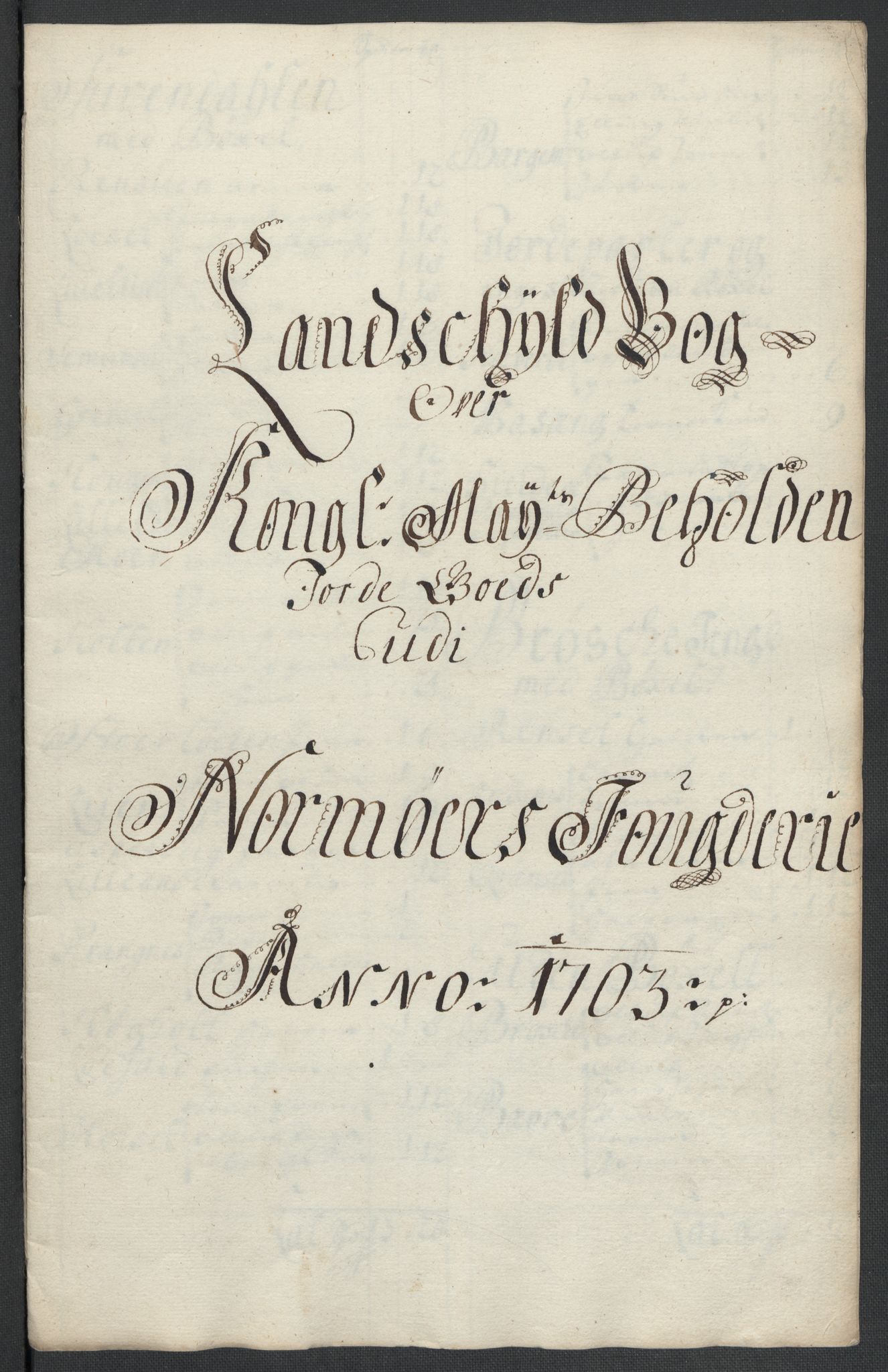 Rentekammeret inntil 1814, Reviderte regnskaper, Fogderegnskap, RA/EA-4092/R56/L3740: Fogderegnskap Nordmøre, 1703-1704, p. 88