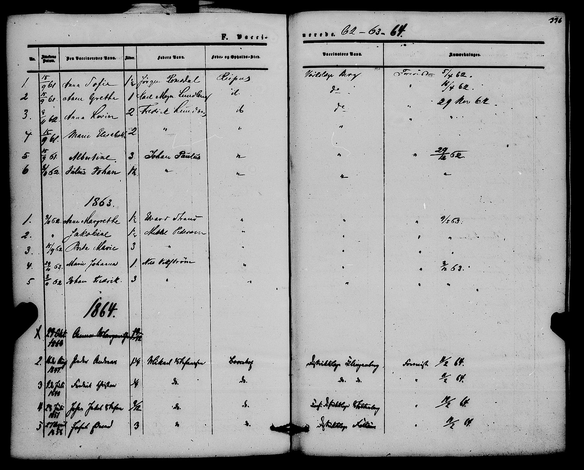 Alta sokneprestkontor, AV/SATØ-S-1338/H/Ha/L0001.kirke: Parish register (official) no. 1, 1858-1878, p. 336