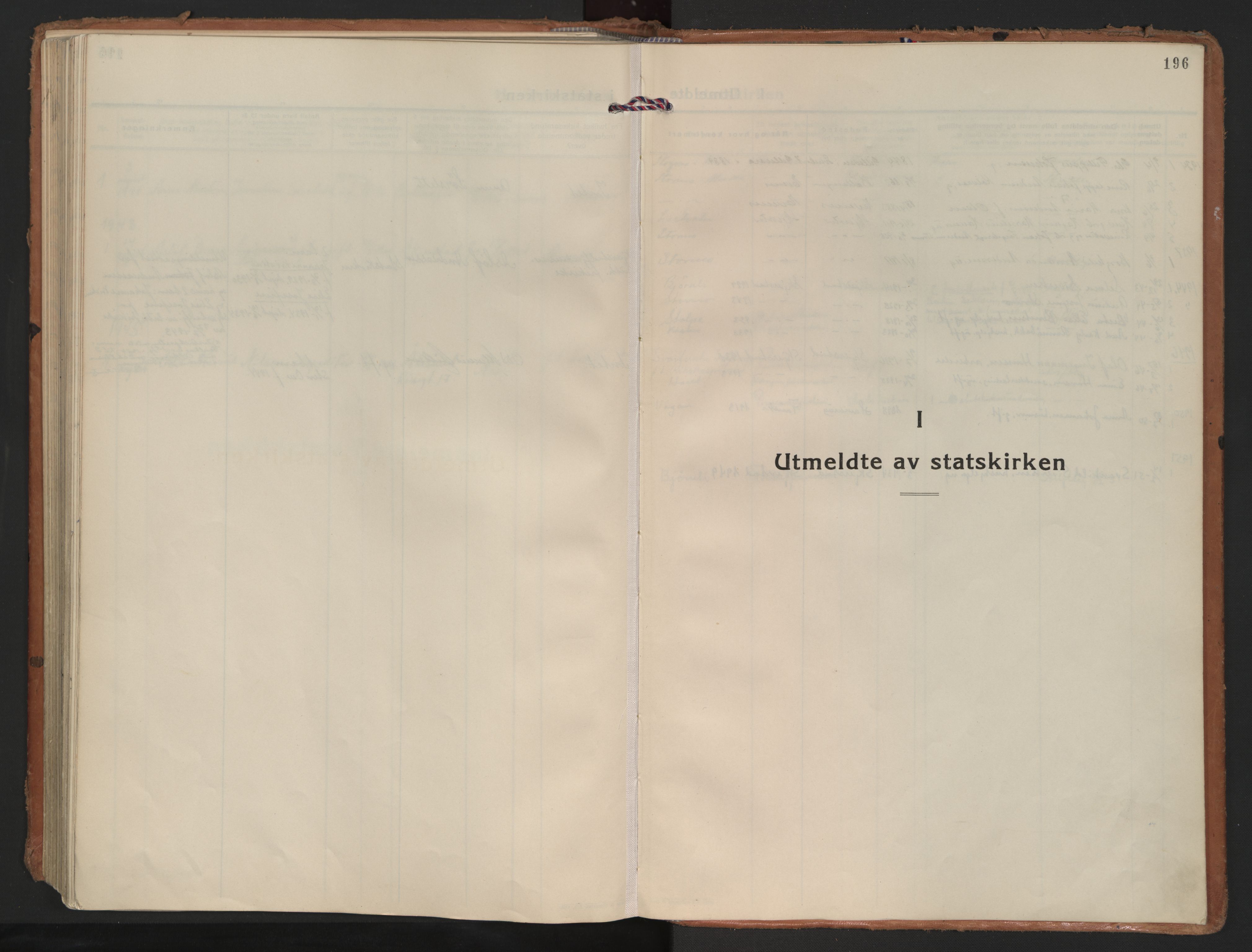 Ministerialprotokoller, klokkerbøker og fødselsregistre - Nordland, SAT/A-1459/852/L0749: Parish register (official) no. 852A19, 1933-1951, p. 196