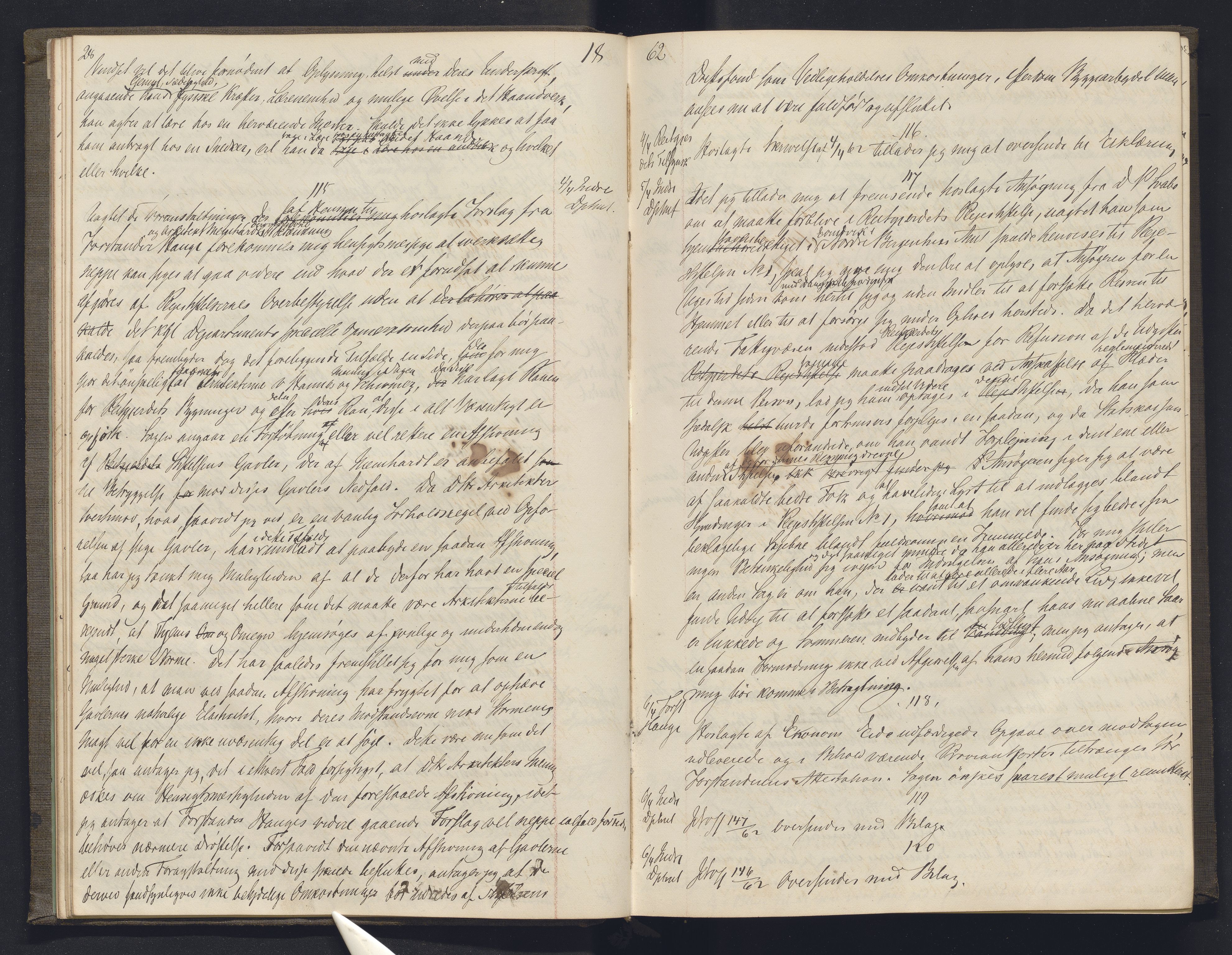Lepraarkiver - Overlegen for den spedalske sykdom, AV/SAB-A-61001/B.b/L0003: Kopibok, 1862-1865, p. 28-29