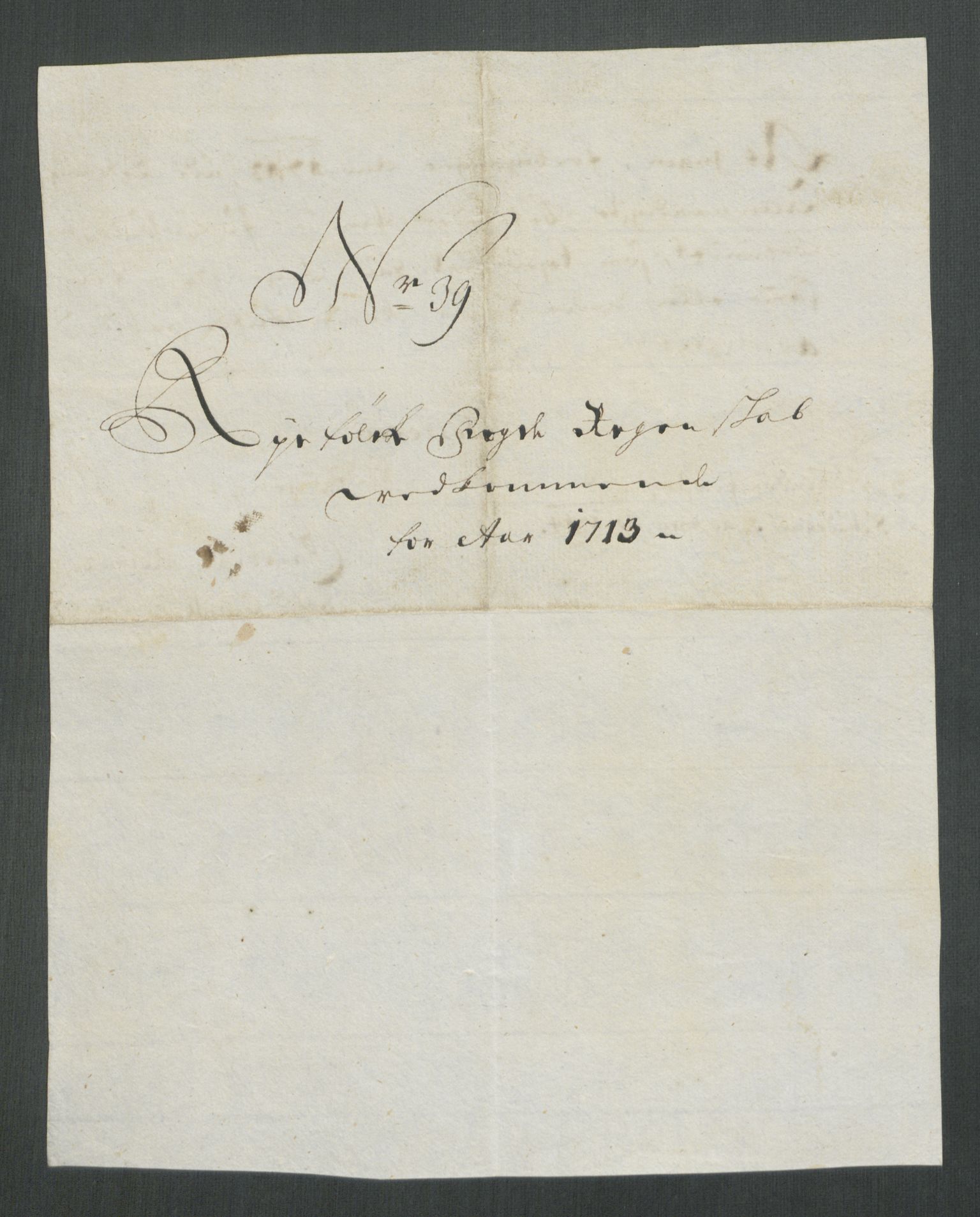 Rentekammeret inntil 1814, Reviderte regnskaper, Fogderegnskap, AV/RA-EA-4092/R47/L2866: Fogderegnskap Ryfylke, 1713, p. 274