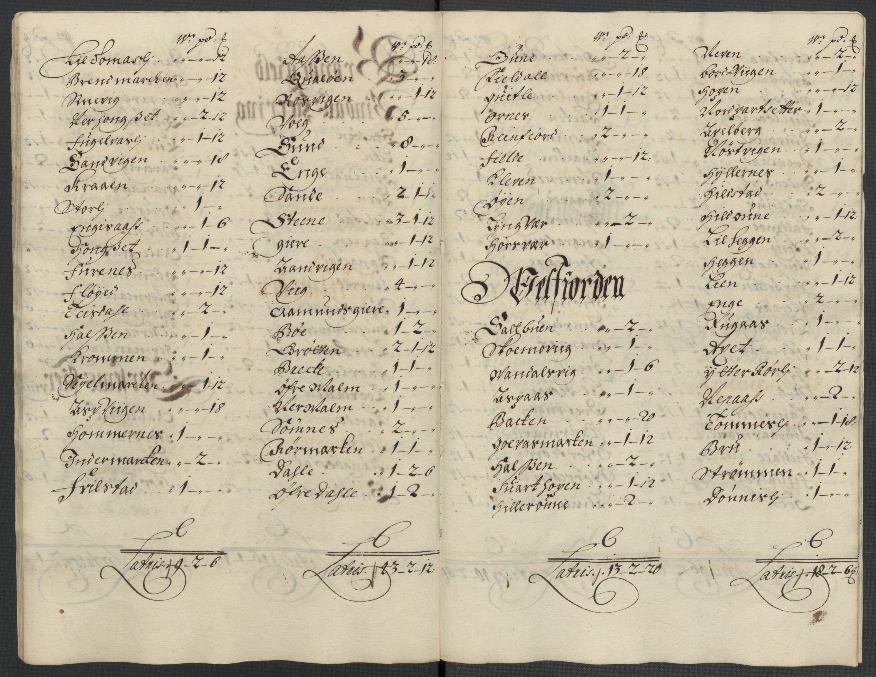 Rentekammeret inntil 1814, Reviderte regnskaper, Fogderegnskap, AV/RA-EA-4092/R65/L4506: Fogderegnskap Helgeland, 1697-1698, p. 210