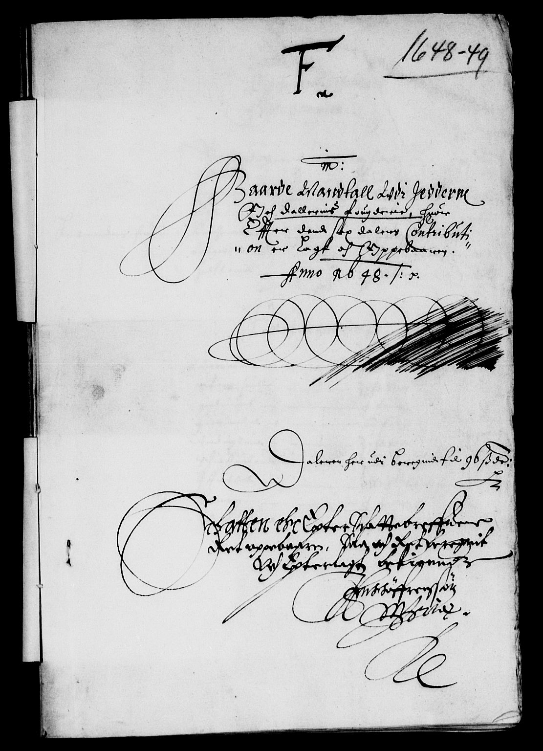 Rentekammeret inntil 1814, Reviderte regnskaper, Lensregnskaper, AV/RA-EA-5023/R/Rb/Rbs/L0032: Stavanger len, 1648-1650