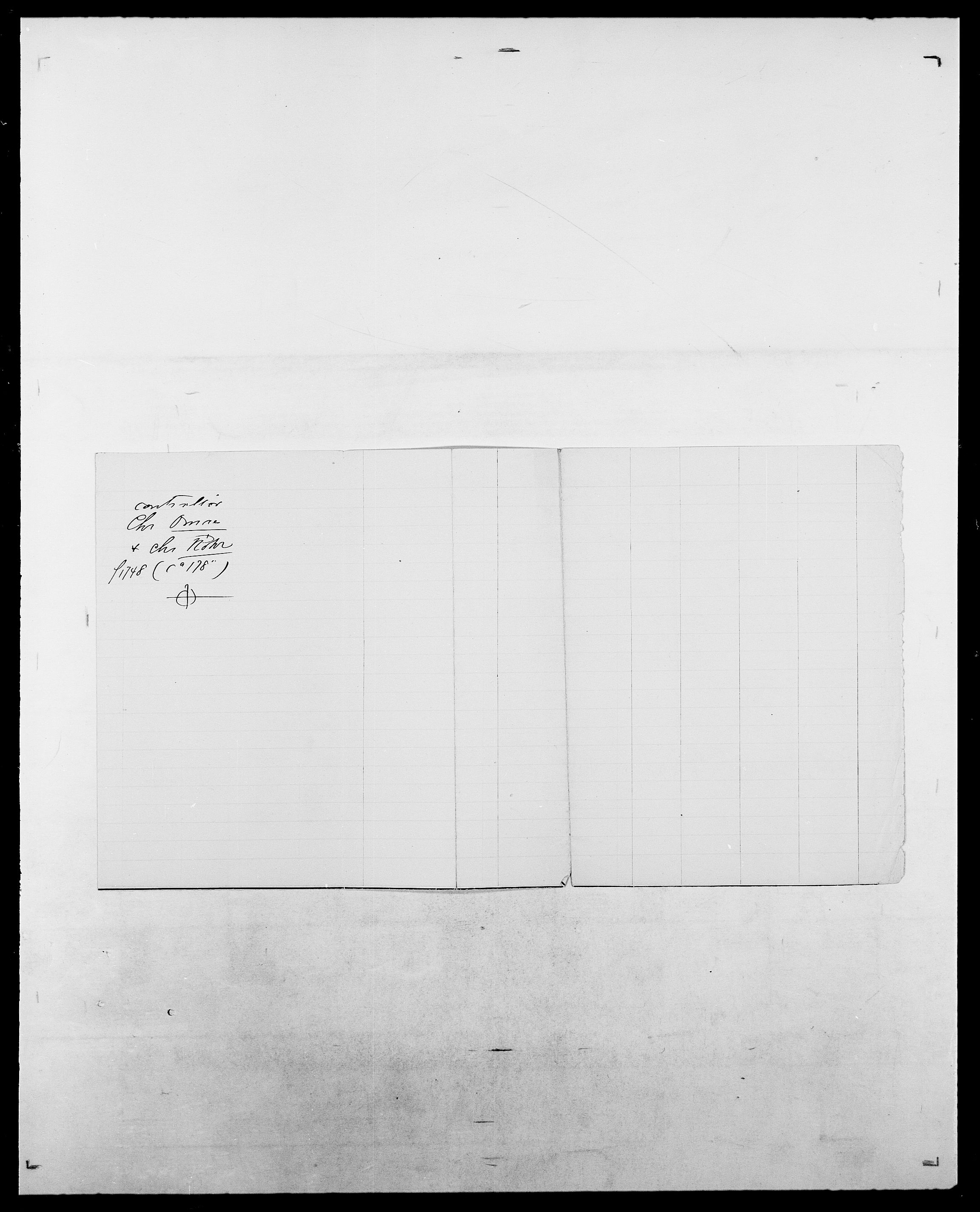 Delgobe, Charles Antoine - samling, AV/SAO-PAO-0038/D/Da/L0029: Obel - Oxholm, p. 76