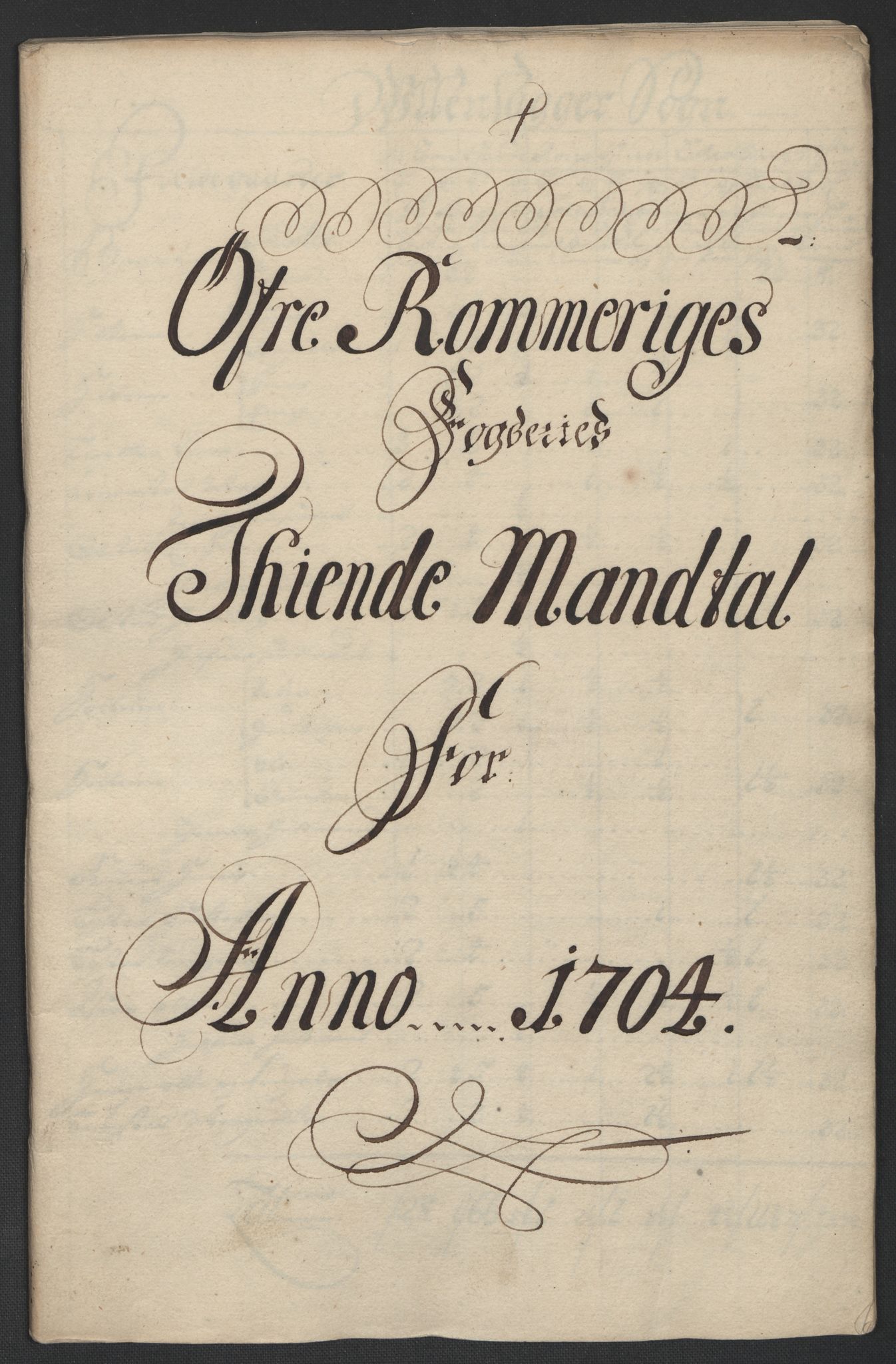 Rentekammeret inntil 1814, Reviderte regnskaper, Fogderegnskap, RA/EA-4092/R12/L0717: Fogderegnskap Øvre Romerike, 1704-1705, p. 28