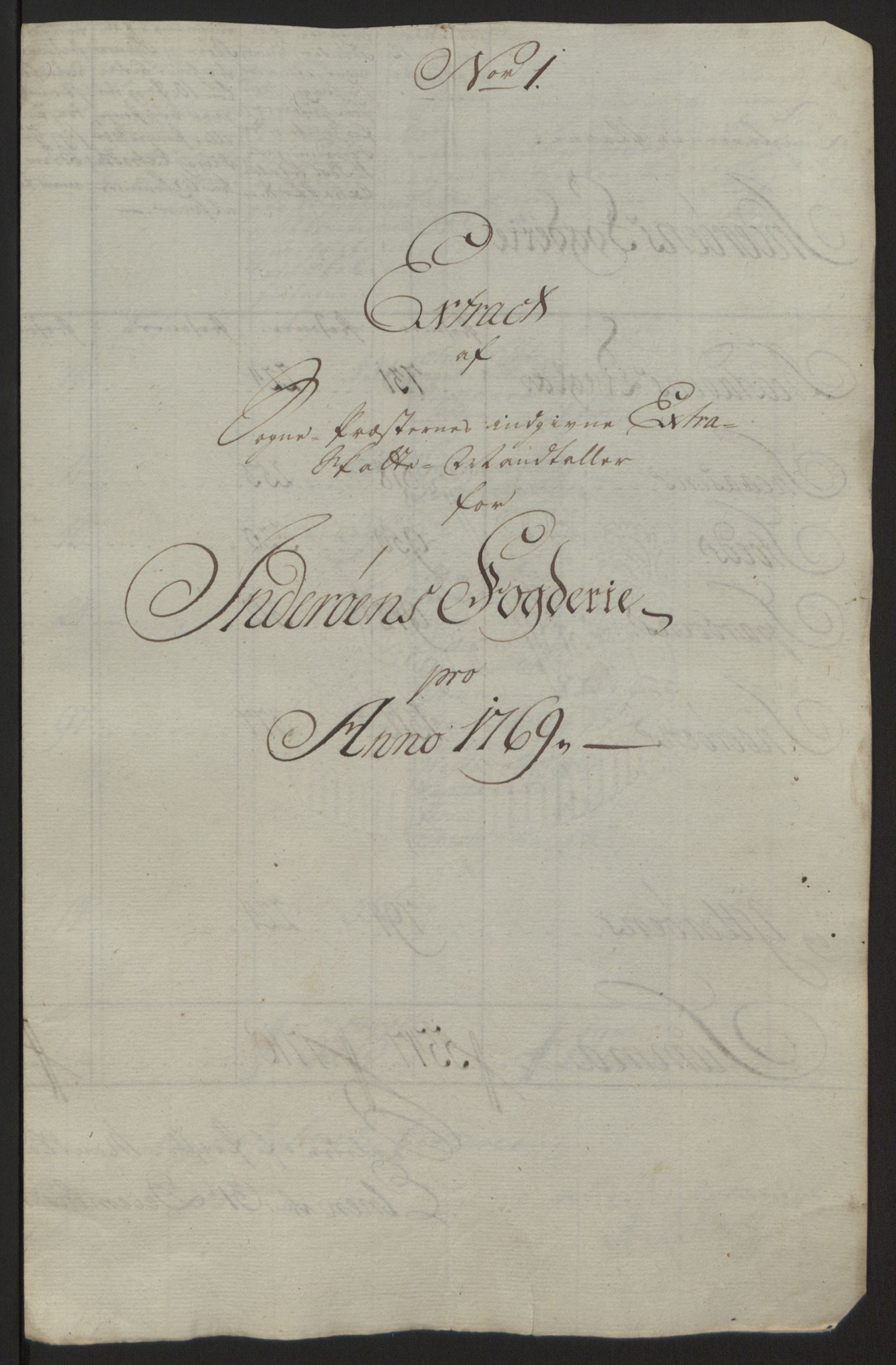 Rentekammeret inntil 1814, Reviderte regnskaper, Fogderegnskap, AV/RA-EA-4092/R63/L4420: Ekstraskatten Inderøy, 1762-1772, p. 352