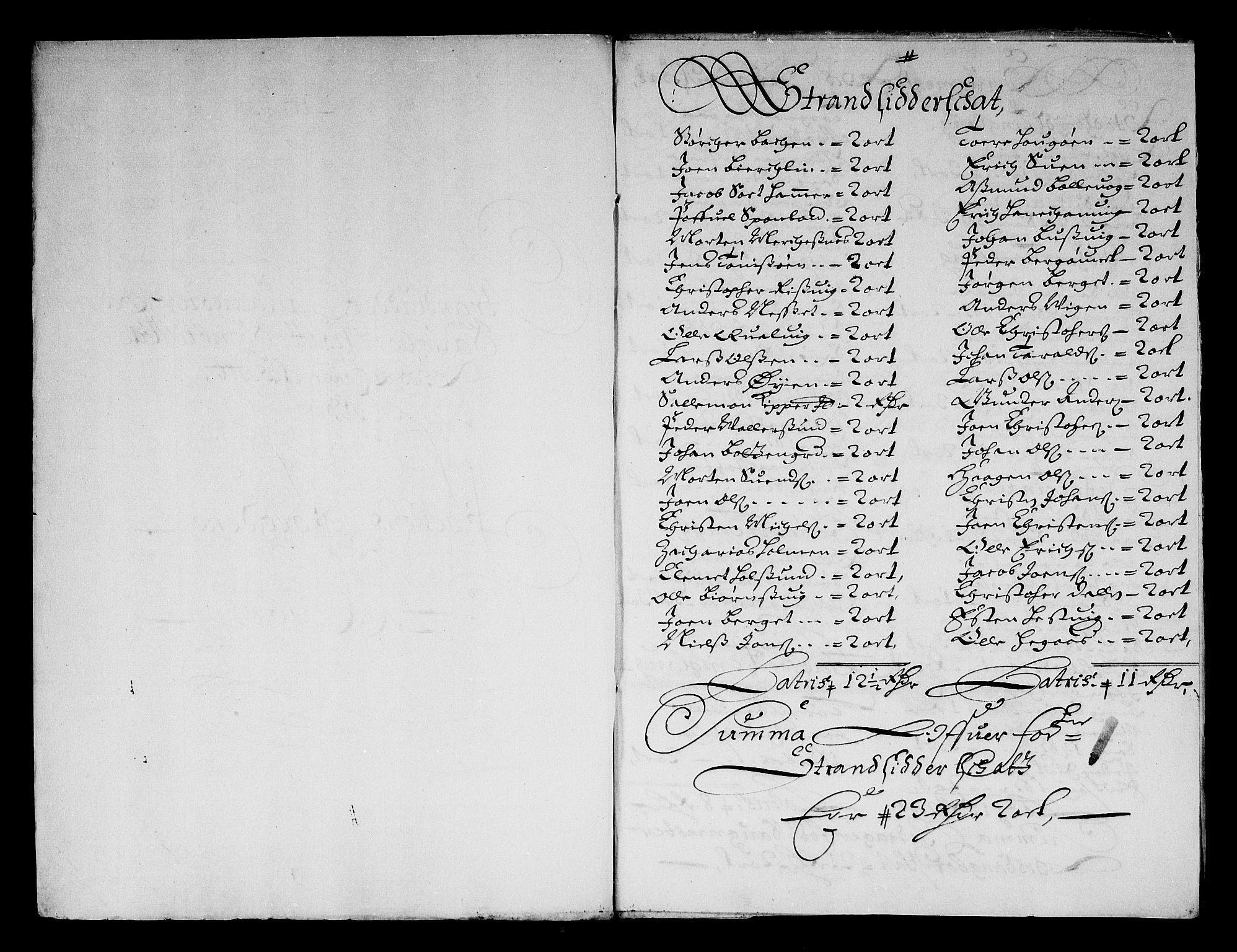 Rentekammeret inntil 1814, Reviderte regnskaper, Stiftamtstueregnskaper, Trondheim stiftamt og Nordland amt, AV/RA-EA-6044/R/Rf/L0064: Trondheim stiftamt, 1681