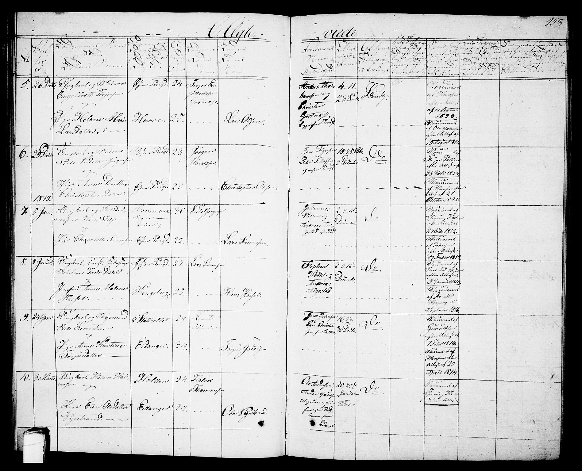 Porsgrunn kirkebøker , SAKO/A-104/G/Gb/L0002: Parish register (copy) no. II 2, 1828-1841, p. 158